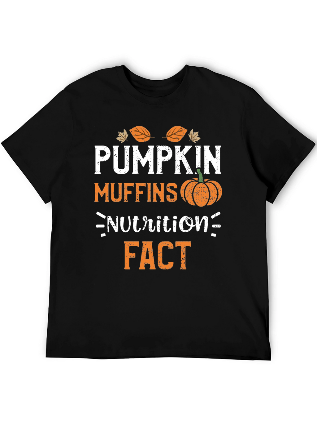 Pumpkin Muffins Nutrition Fact T-Shirt Fall