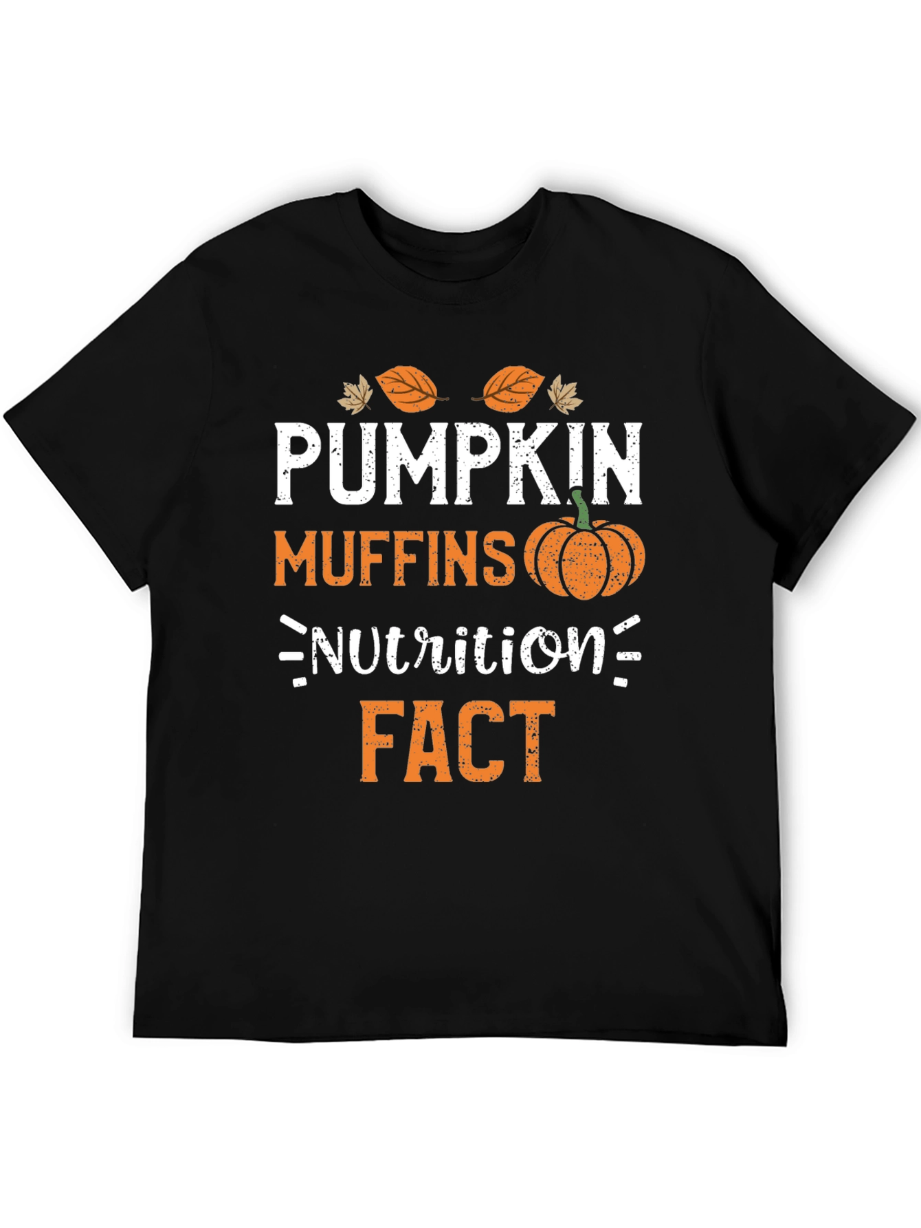 Pumpkin Muffins Nutrition Fact T-Shirt Fall