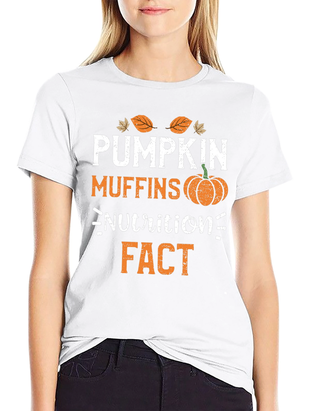 Pumpkin Muffins Nutrition Fact T-Shirt Fall