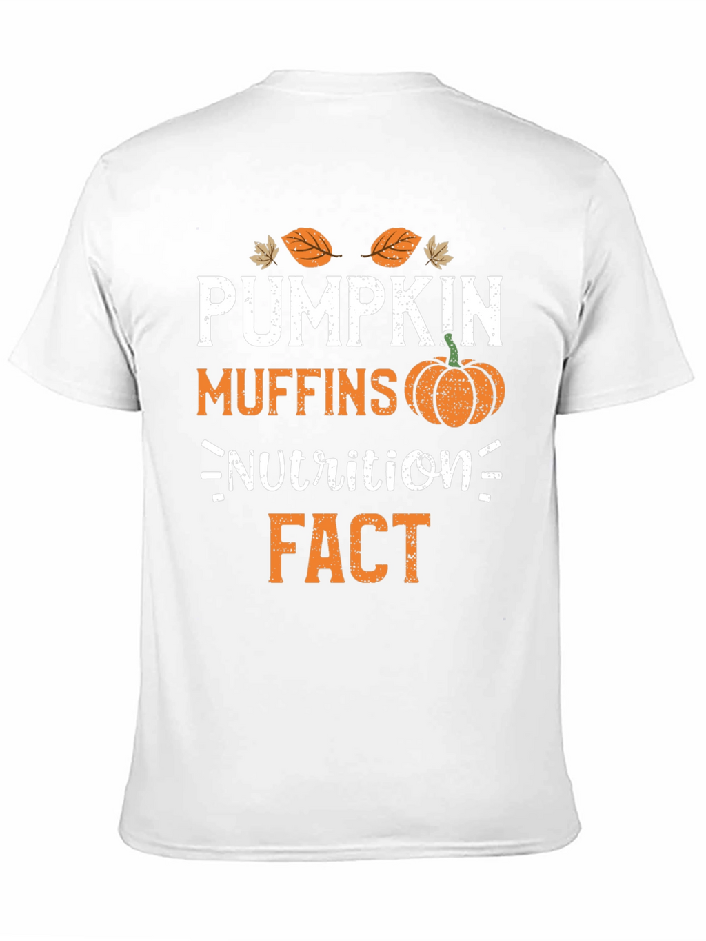 Pumpkin Muffins Nutrition Fact T-Shirt Fall