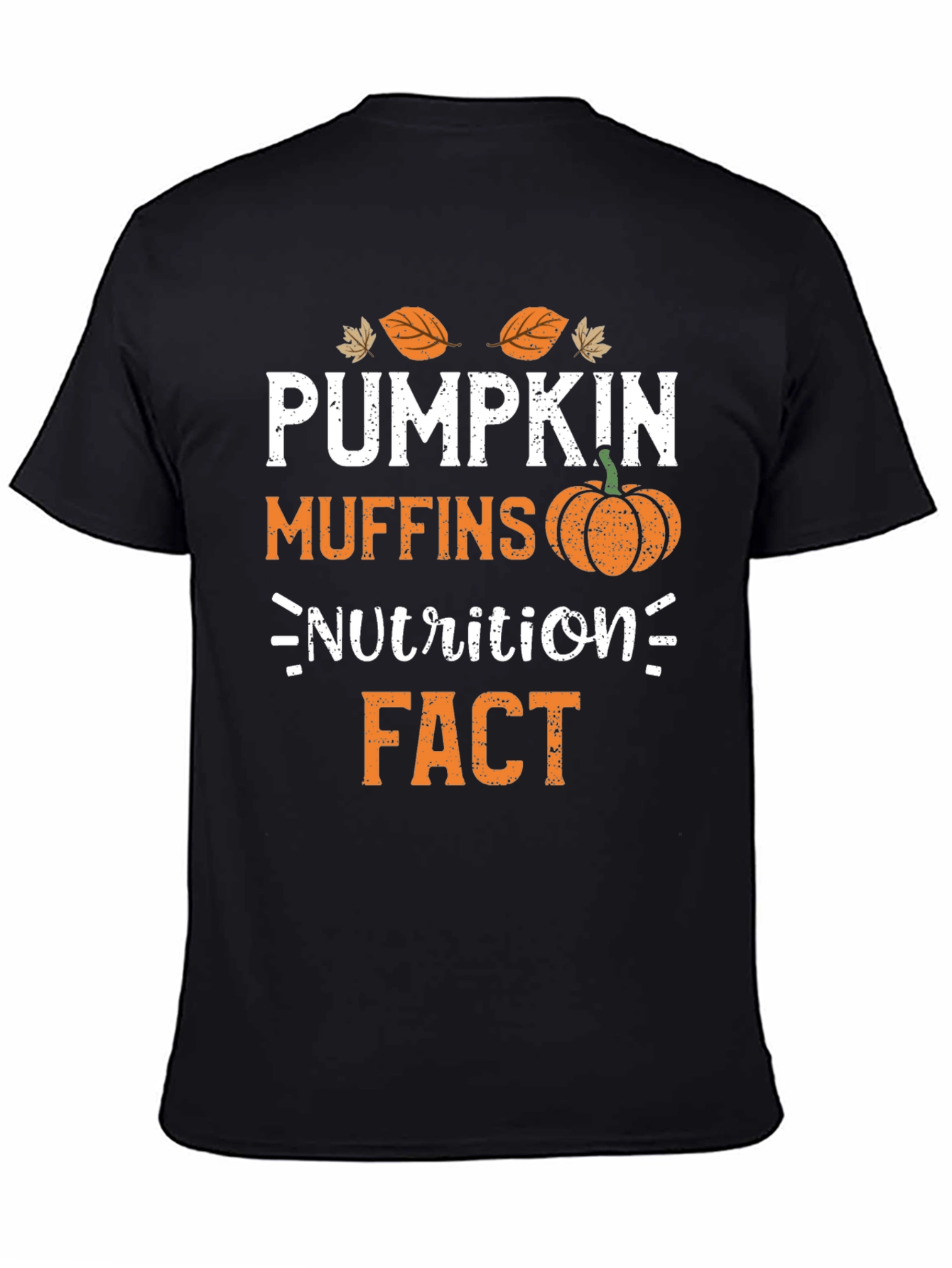 Pumpkin Muffins Nutrition Fact T-Shirt Fall
