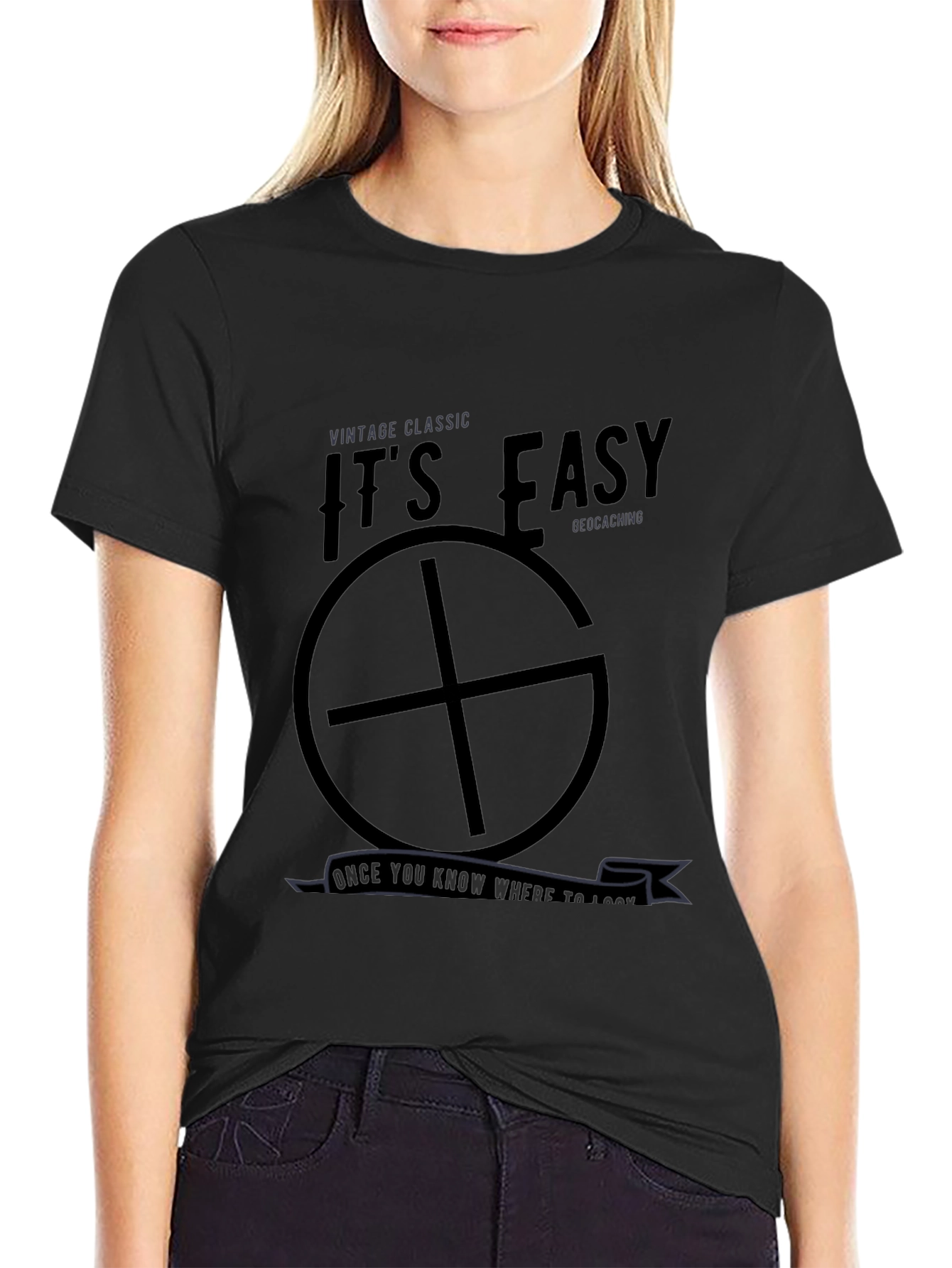 Vintage Classic Geocaching T-Shirt