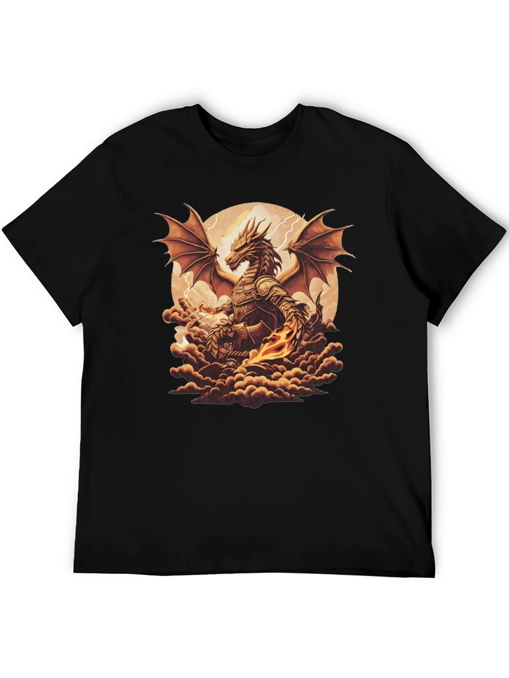 Dragon Graphic Tee - Fantasy T-Shirt