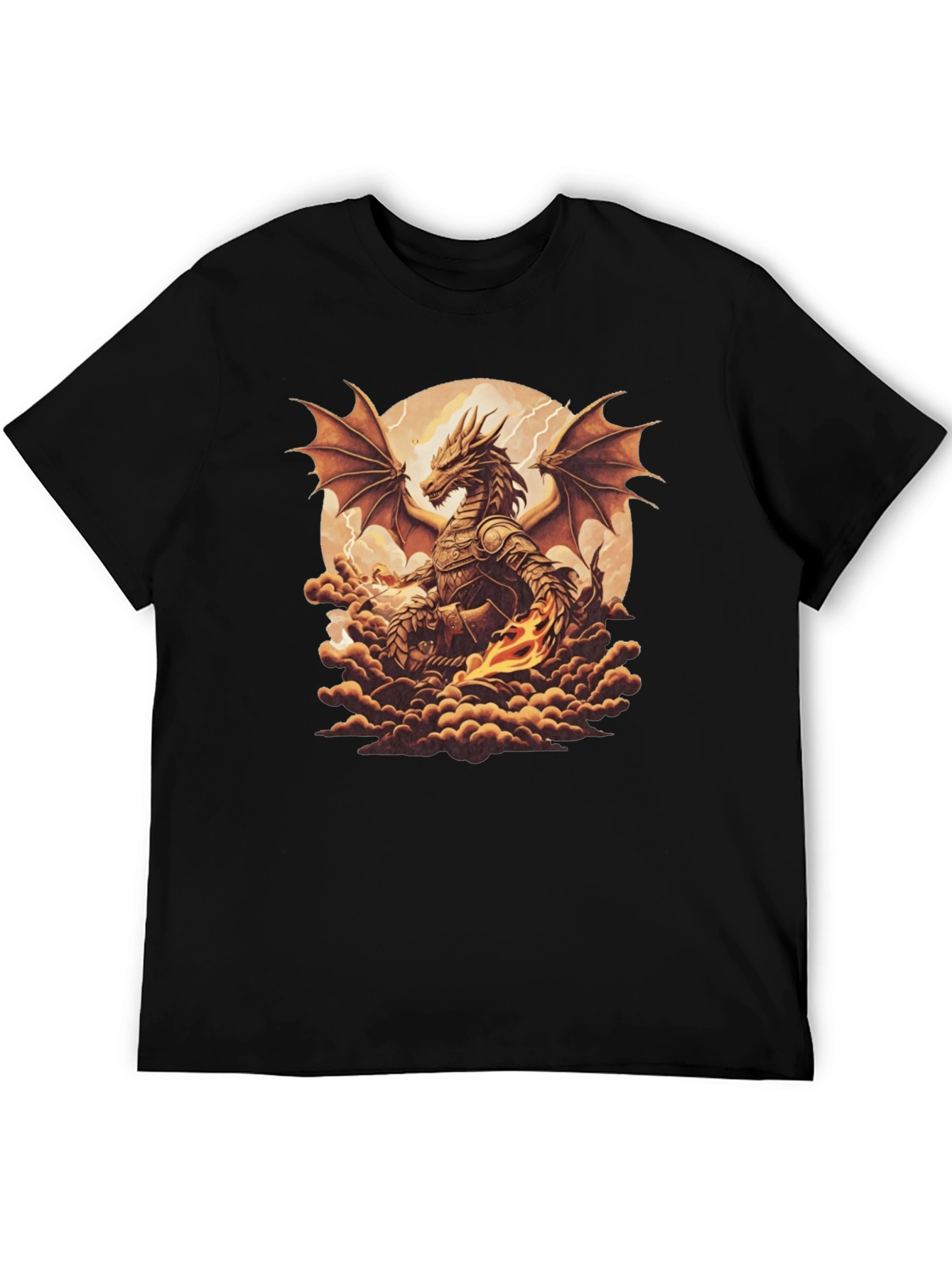 Dragon Graphic Tee - Fantasy T-Shirt