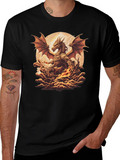 Dragon Graphic Tee - Fantasy T-Shirt
