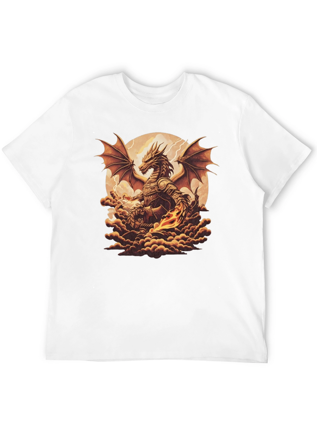 Dragon Graphic Tee - Fantasy T-Shirt