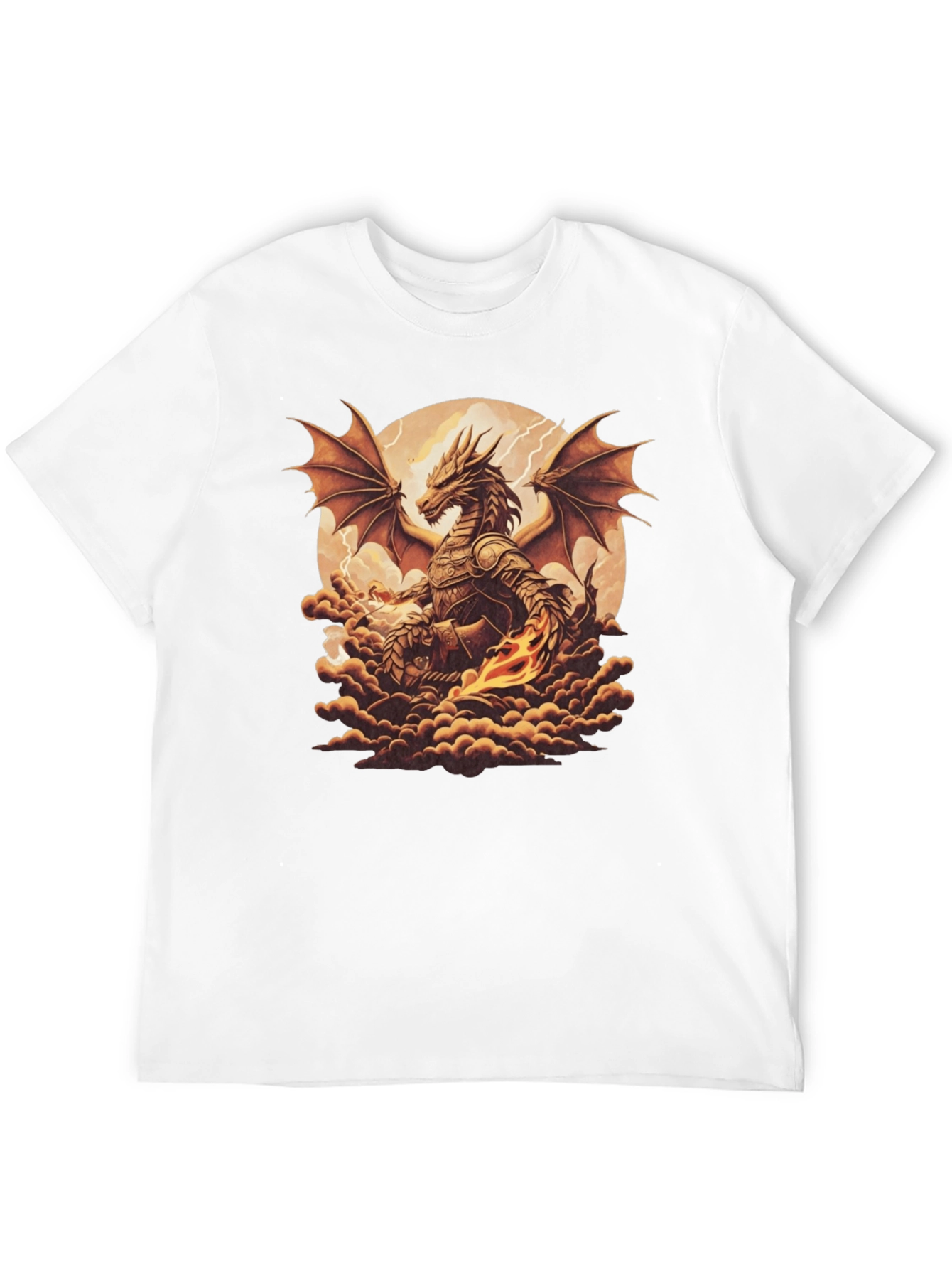 Dragon Graphic Tee - Fantasy T-Shirt