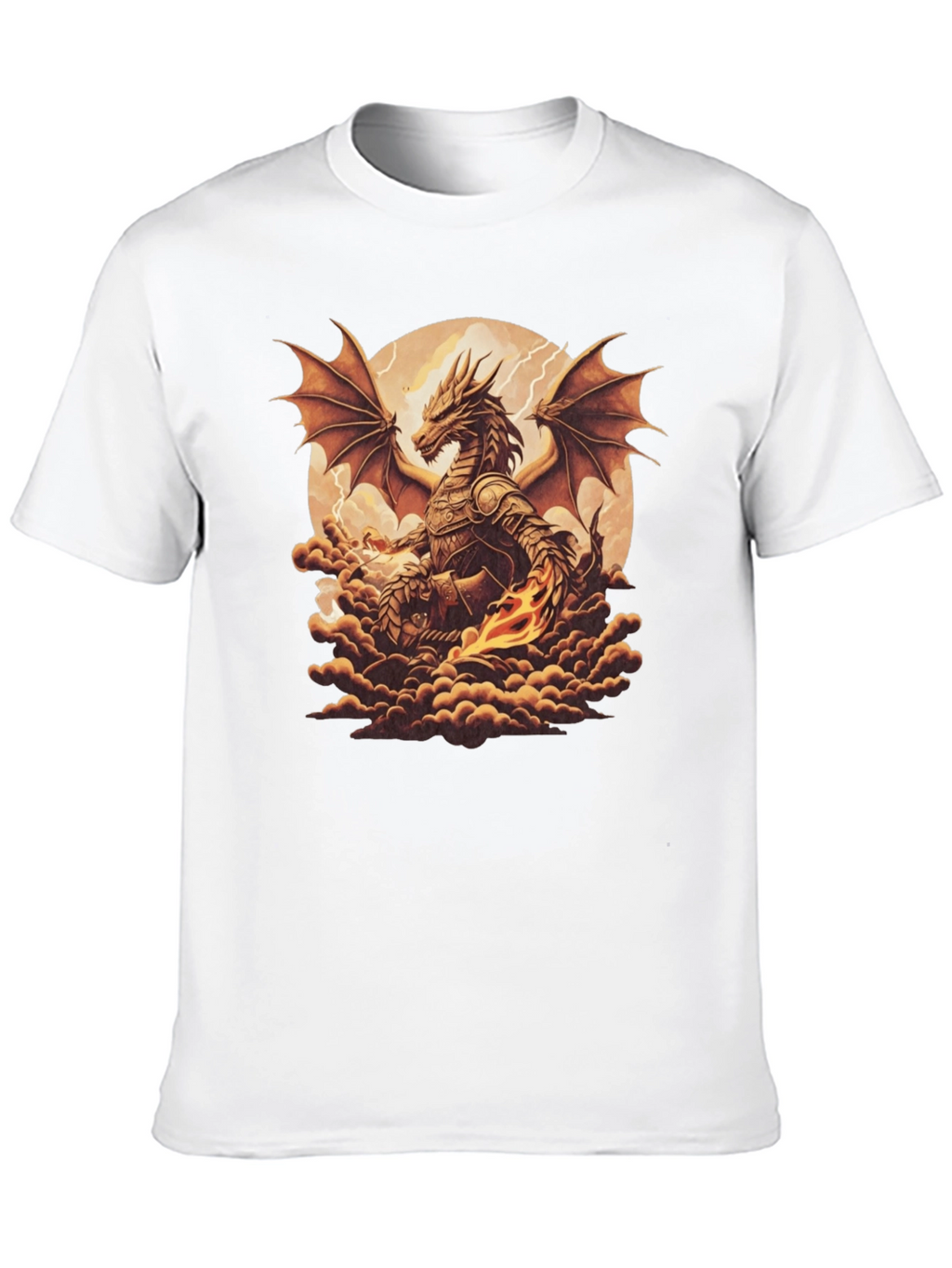 Dragon Graphic Tee - Fantasy T-Shirt