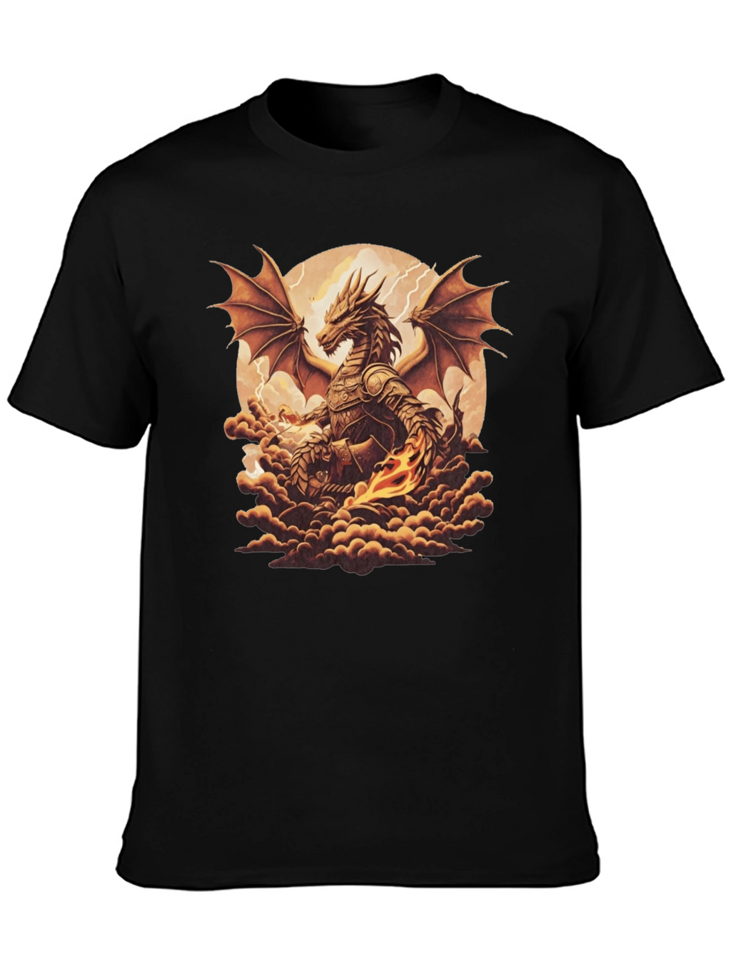Dragon Graphic Tee - Fantasy T-Shirt