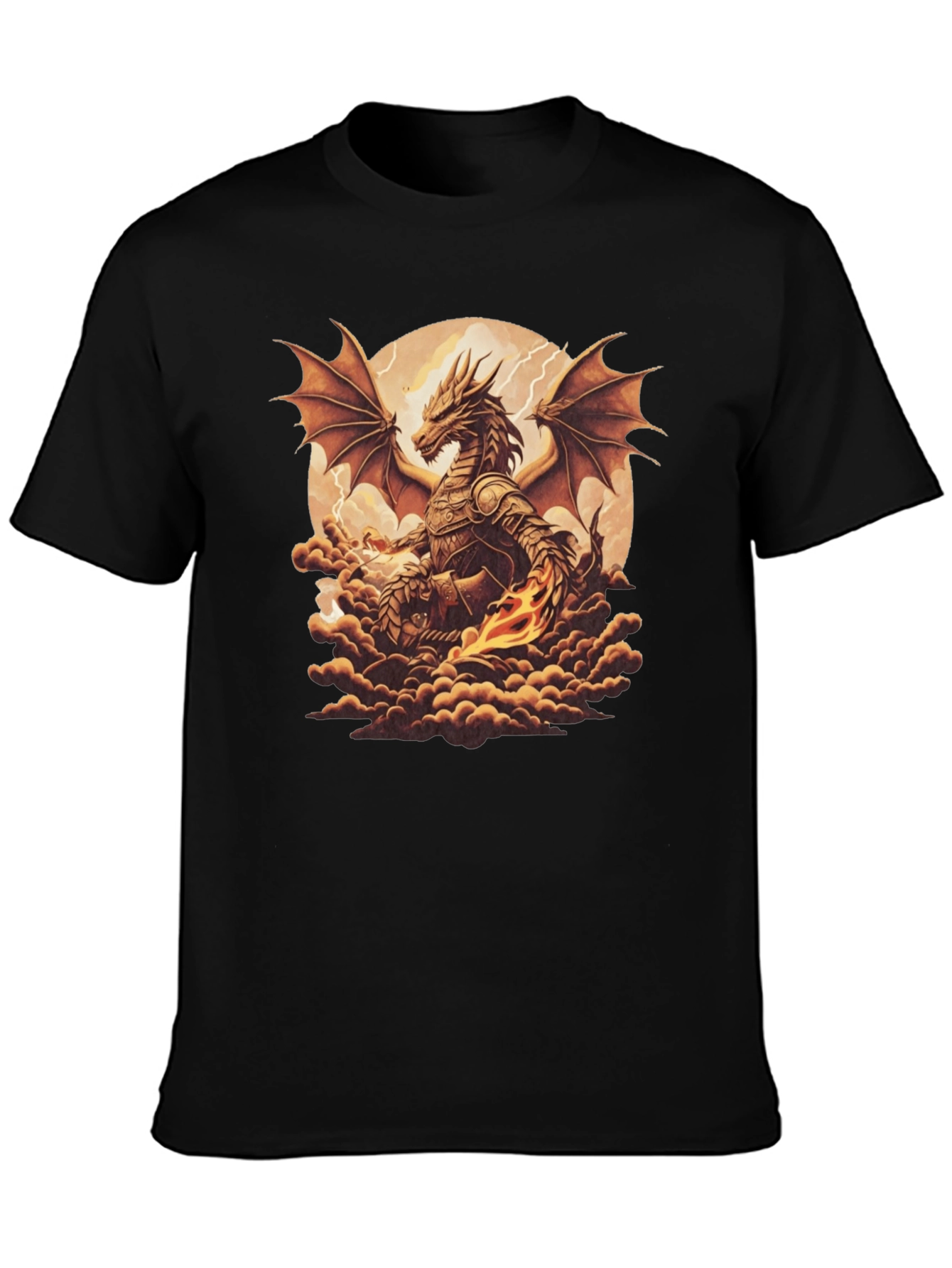 Dragon Graphic Tee - Fantasy T-Shirt