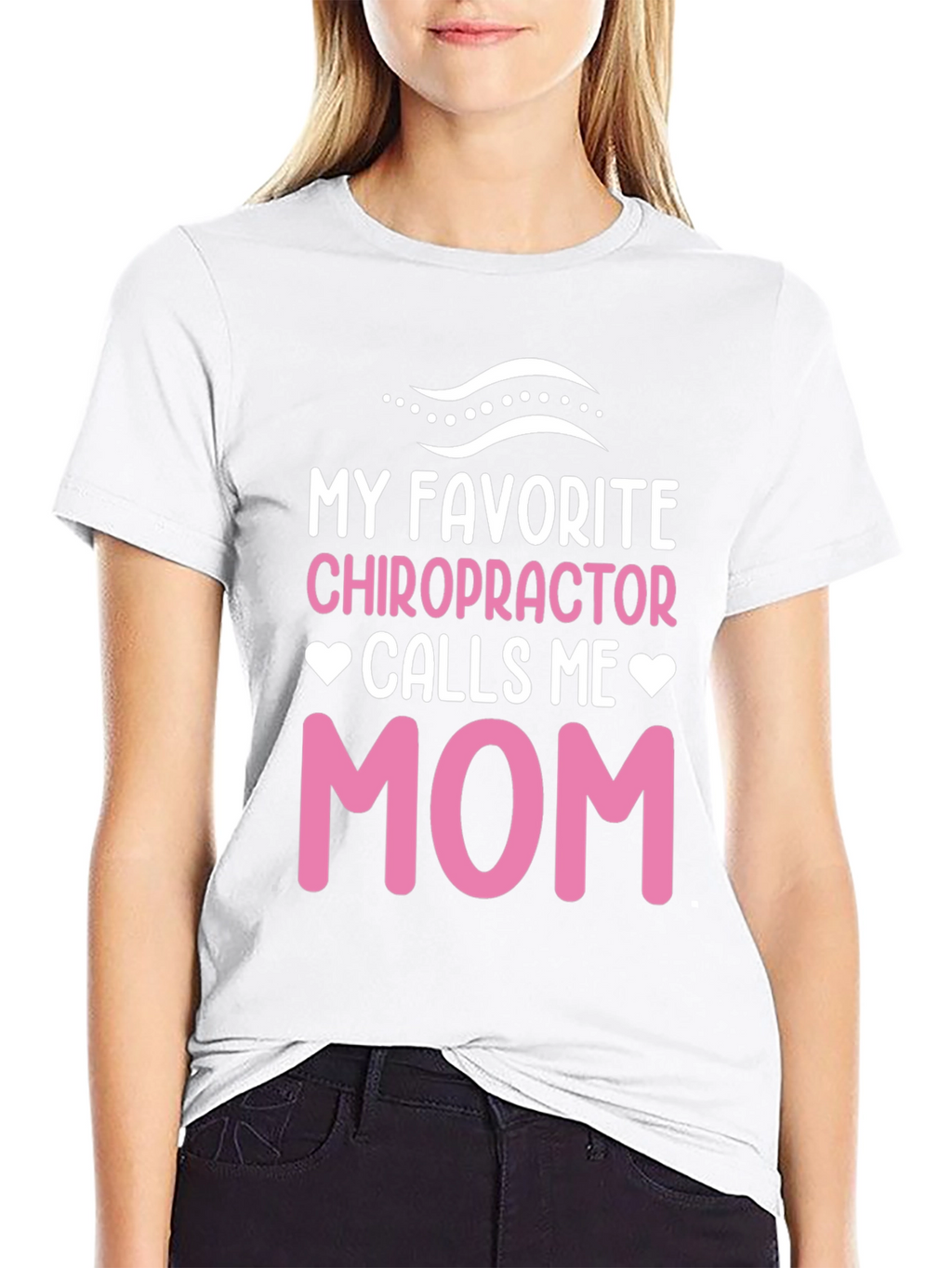 Chiropractor Mom T-Shirt - Novelty Gift