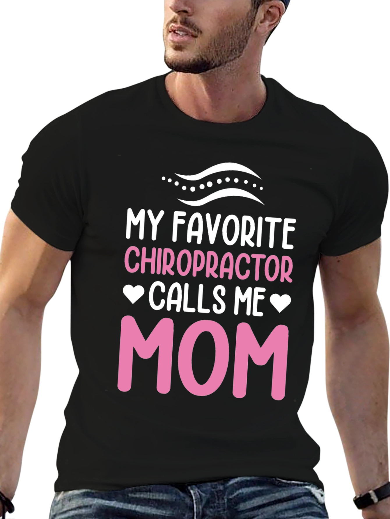 Chiropractor Mom T-Shirt - Novelty Gift