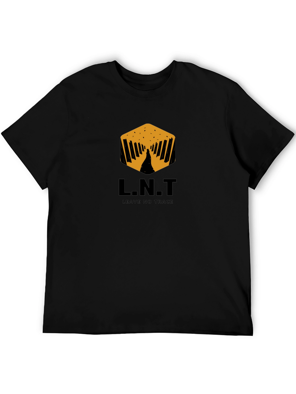 L.N.T. Leave No Trace Black T-Shirt