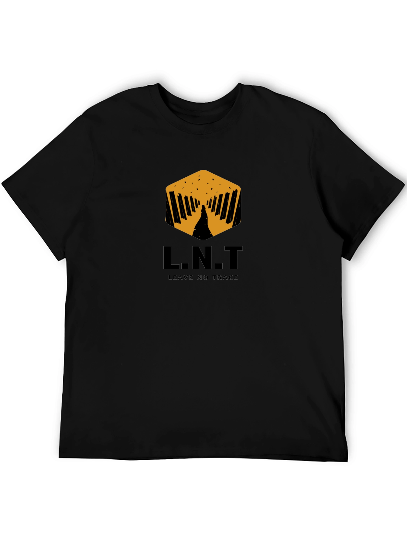 L.N.T. Leave No Trace Black T-Shirt