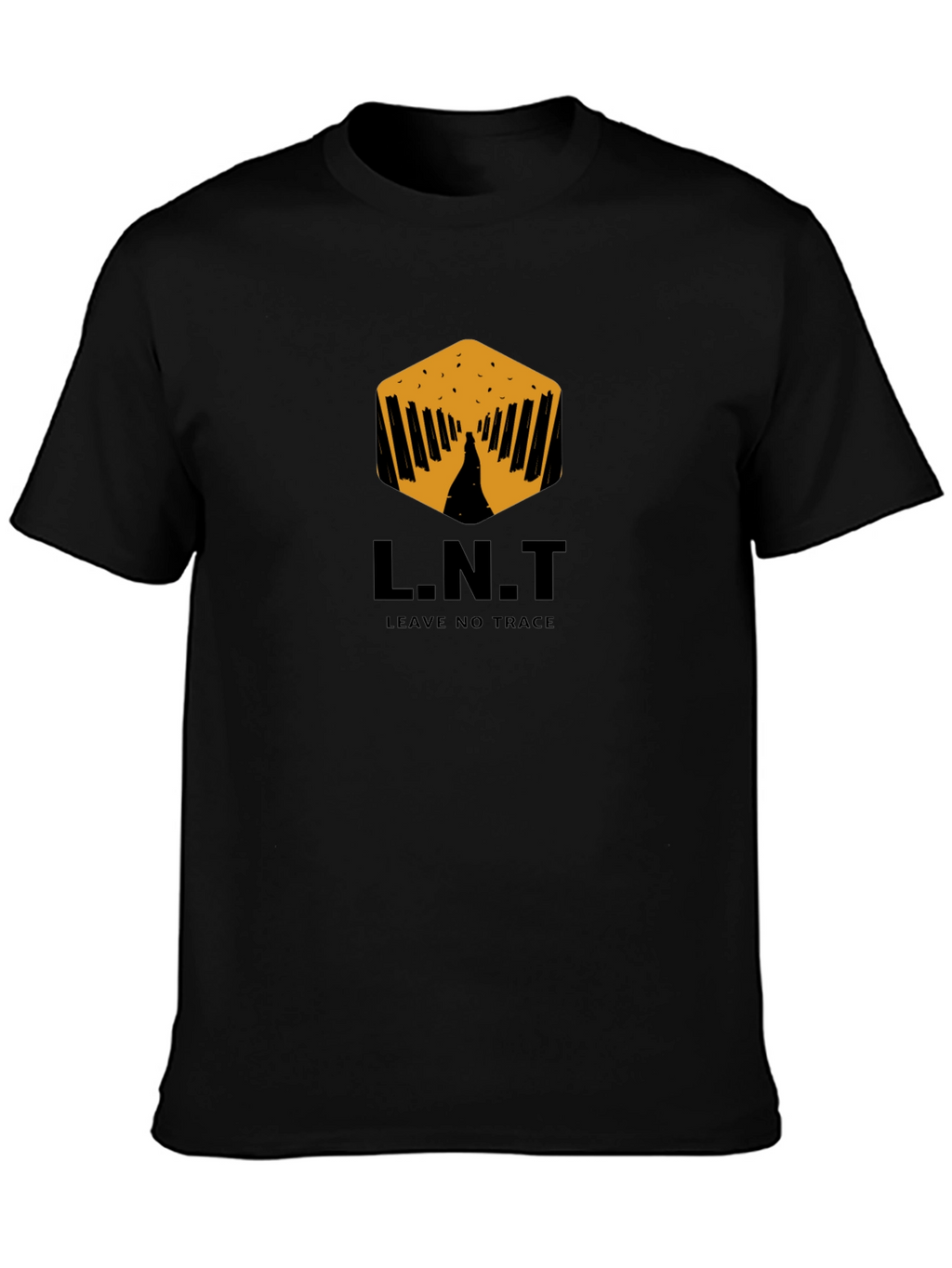 L.N.T. Leave No Trace Black T-Shirt