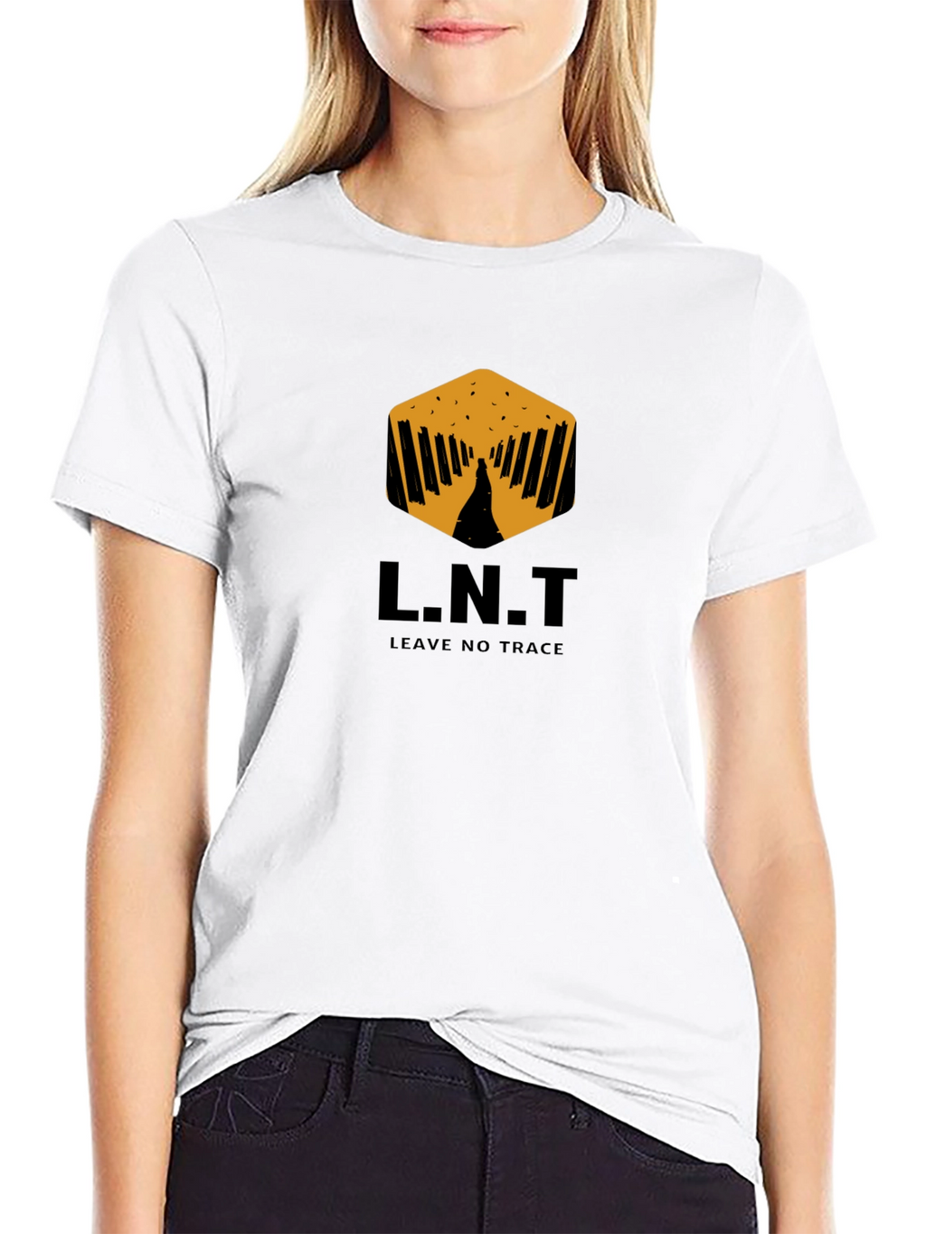 L.N.T. Leave No Trace Black T-Shirt