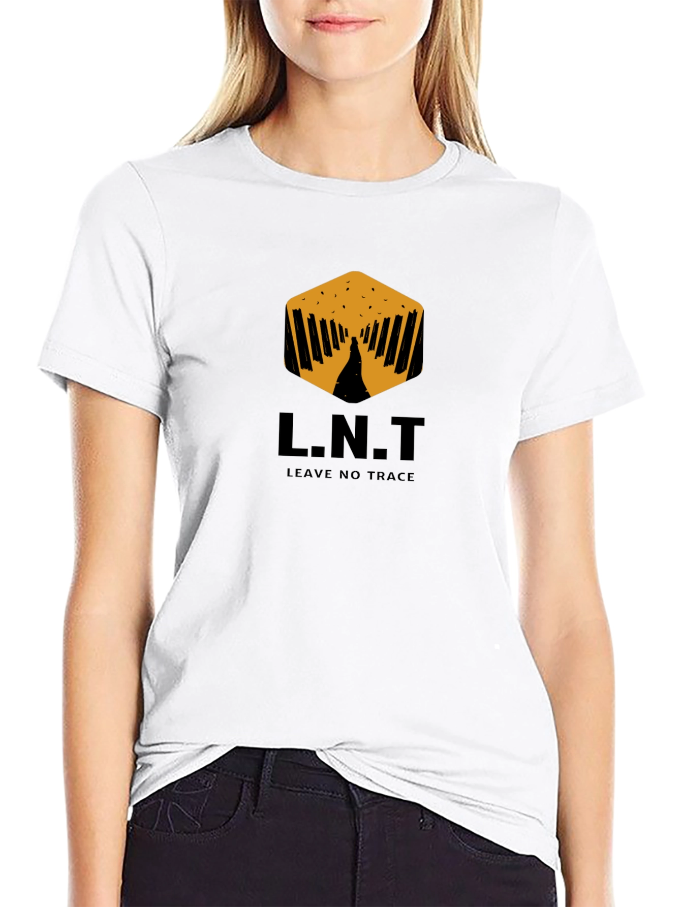 L.N.T. Leave No Trace Black T-Shirt