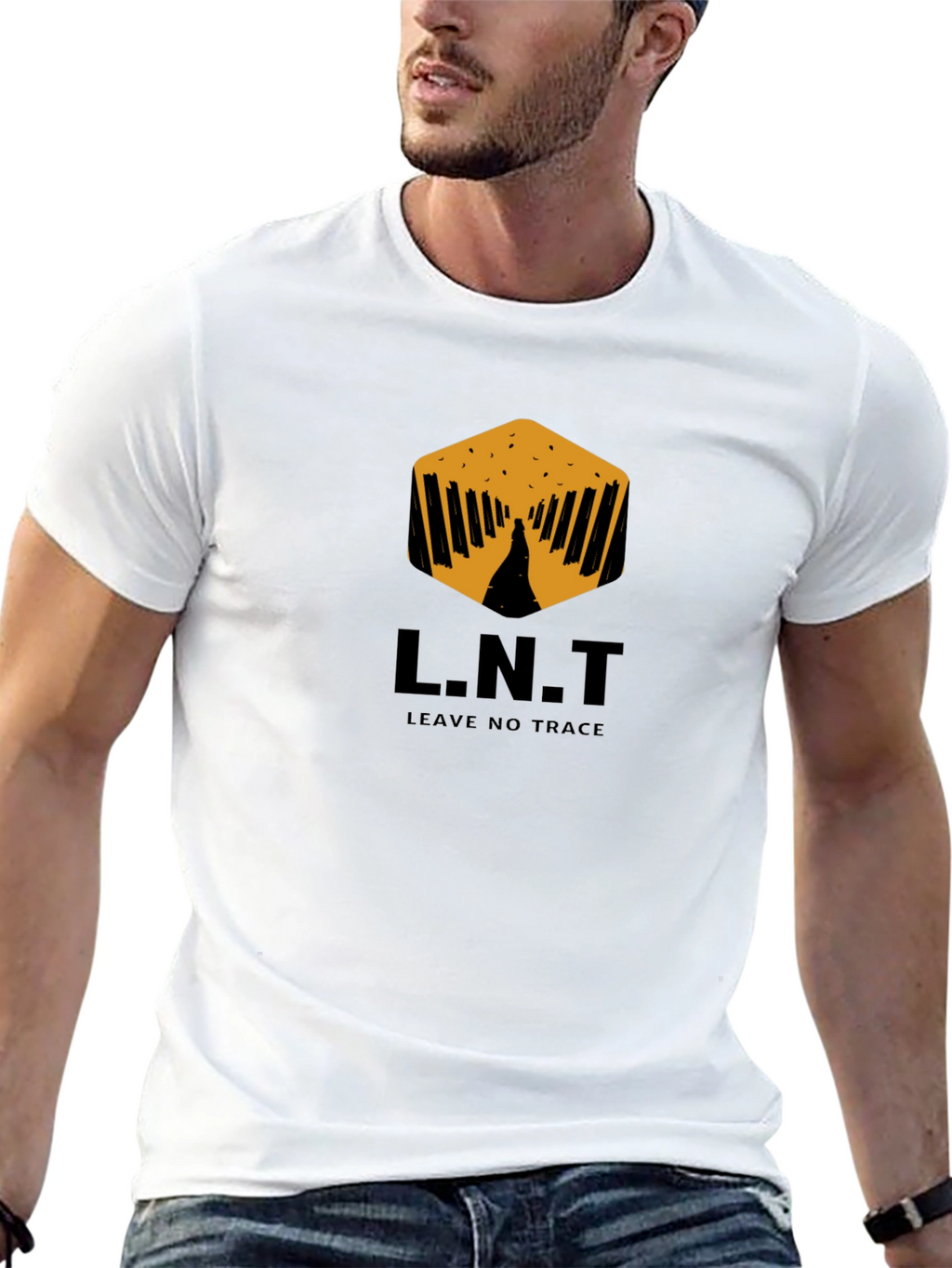L.N.T. Leave No Trace Black T-Shirt