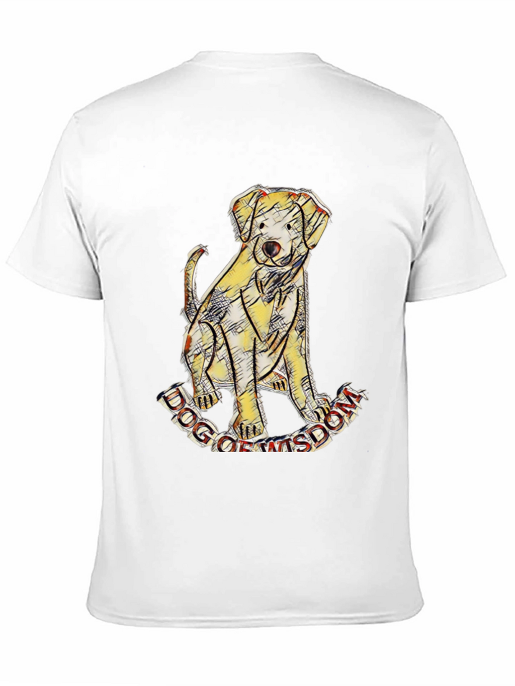 Dog of Wisdom Graphic T-Shirt
