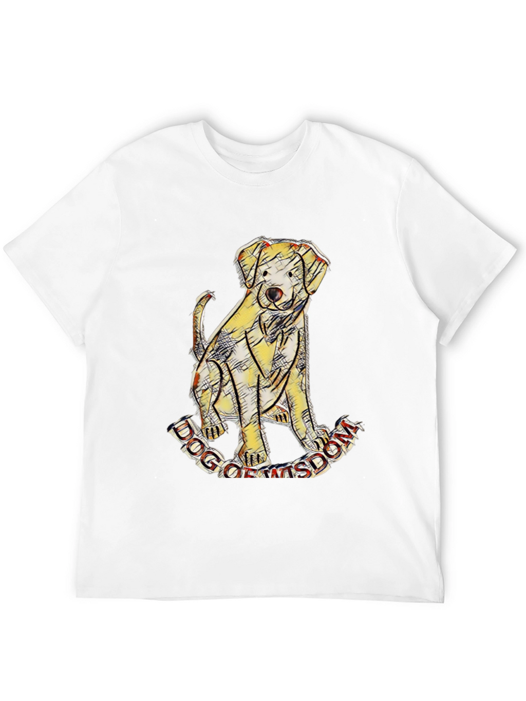Dog of Wisdom Graphic T-Shirt