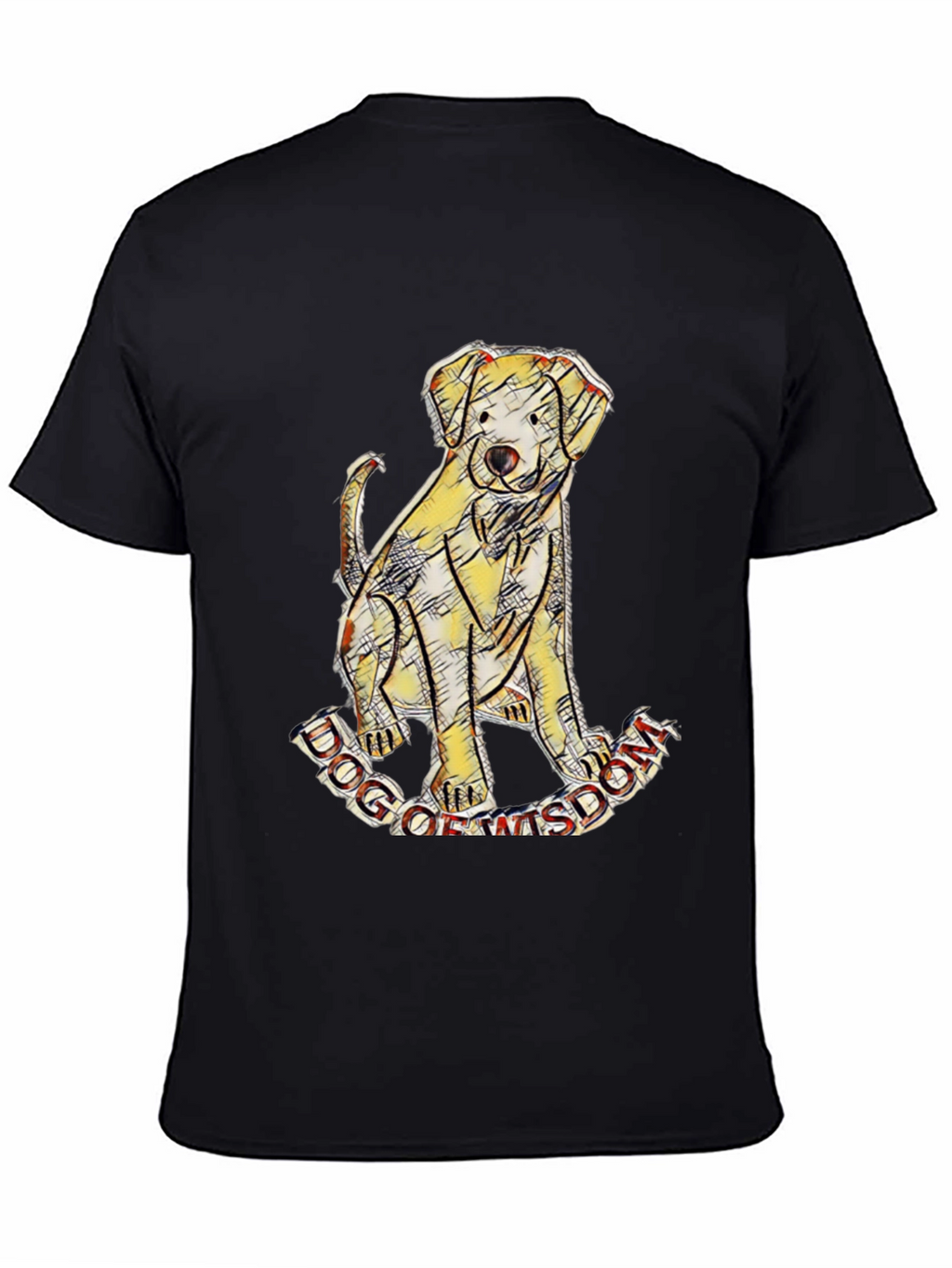 Dog of Wisdom Graphic T-Shirt