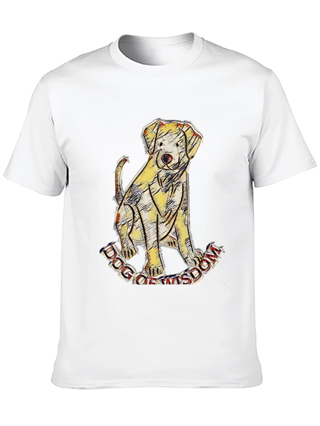 Dog of Wisdom Graphic T-Shirt
