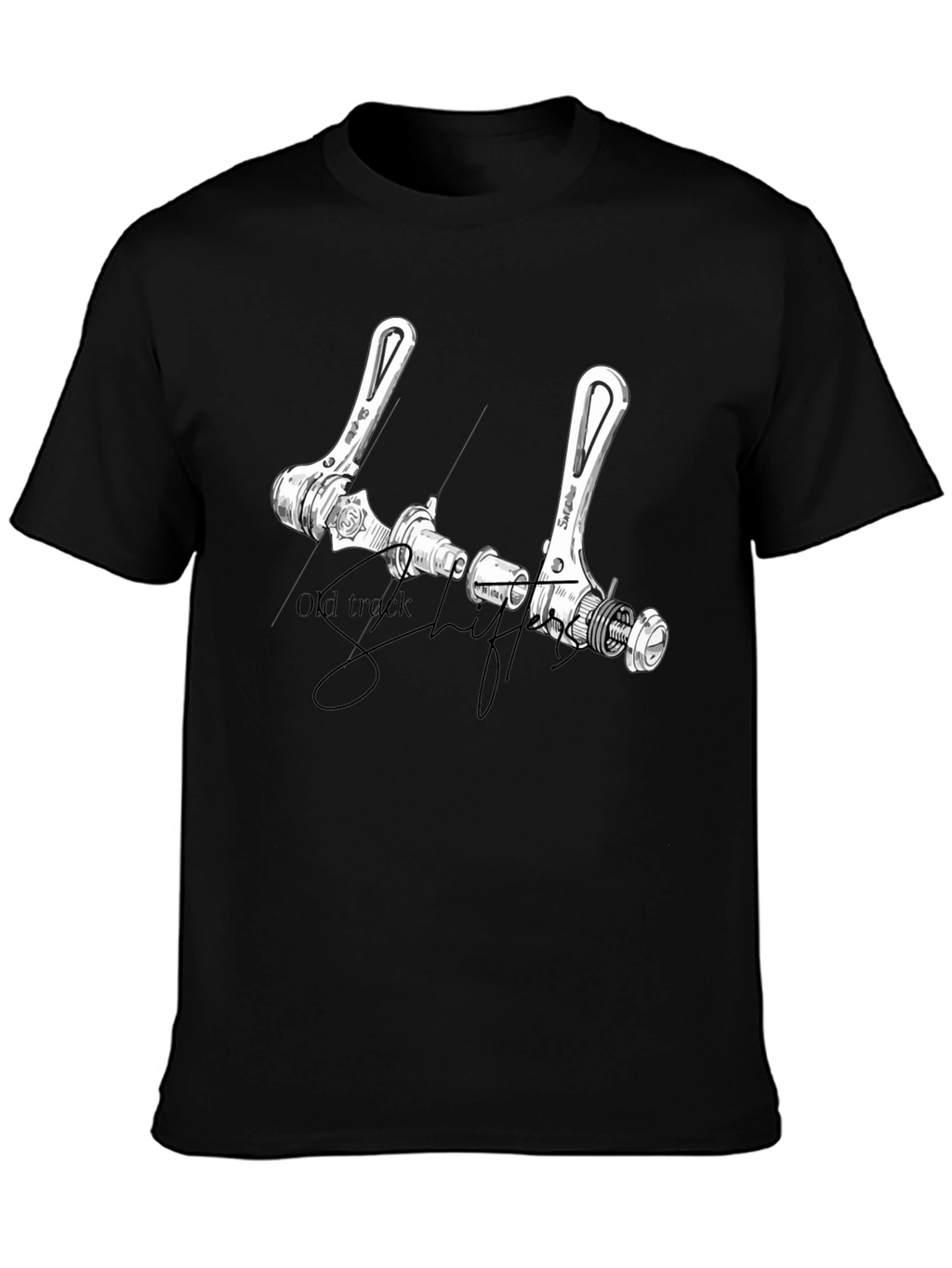 Old Track Shift T-Shirt - Black