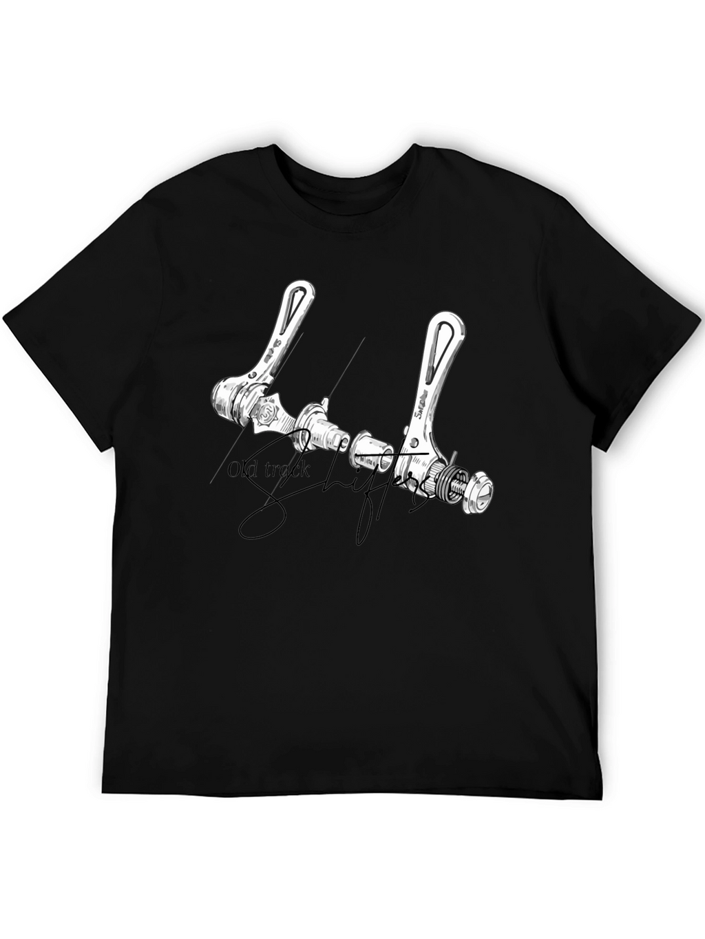Old Track Shift T-Shirt - Black