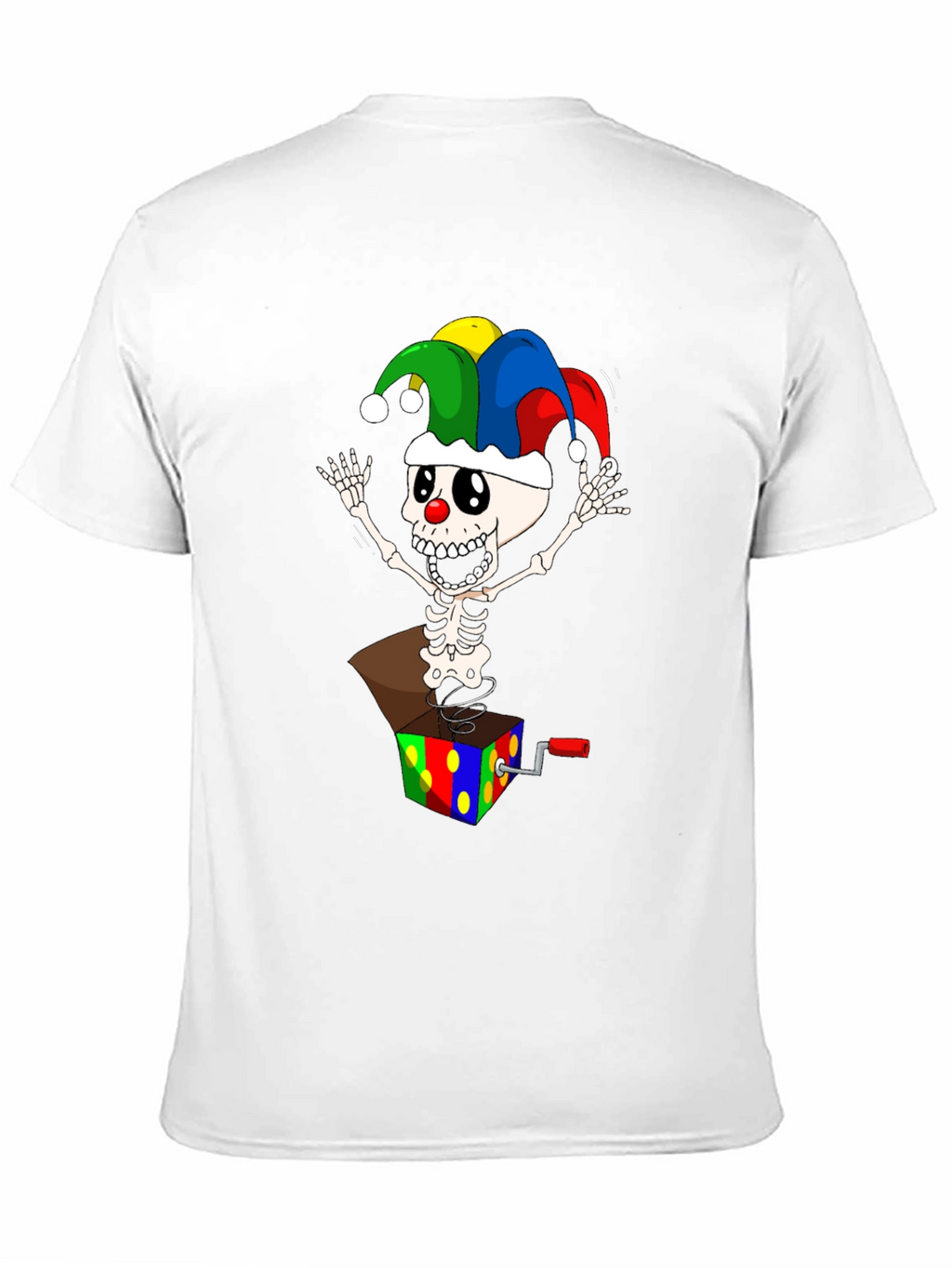 Skeleton Jack-in-the-Box T-Shirt