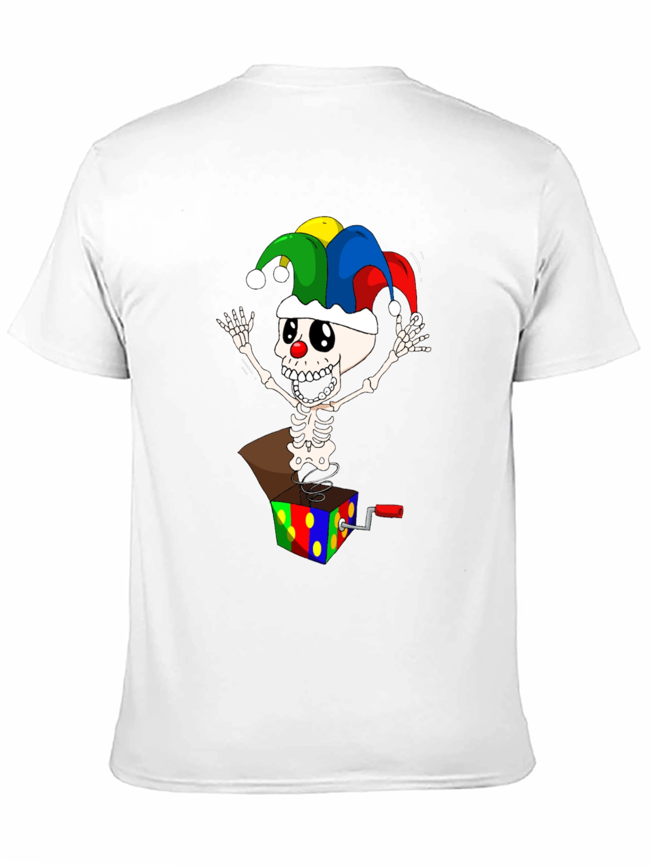 Skeleton Jack-in-the-Box T-Shirt