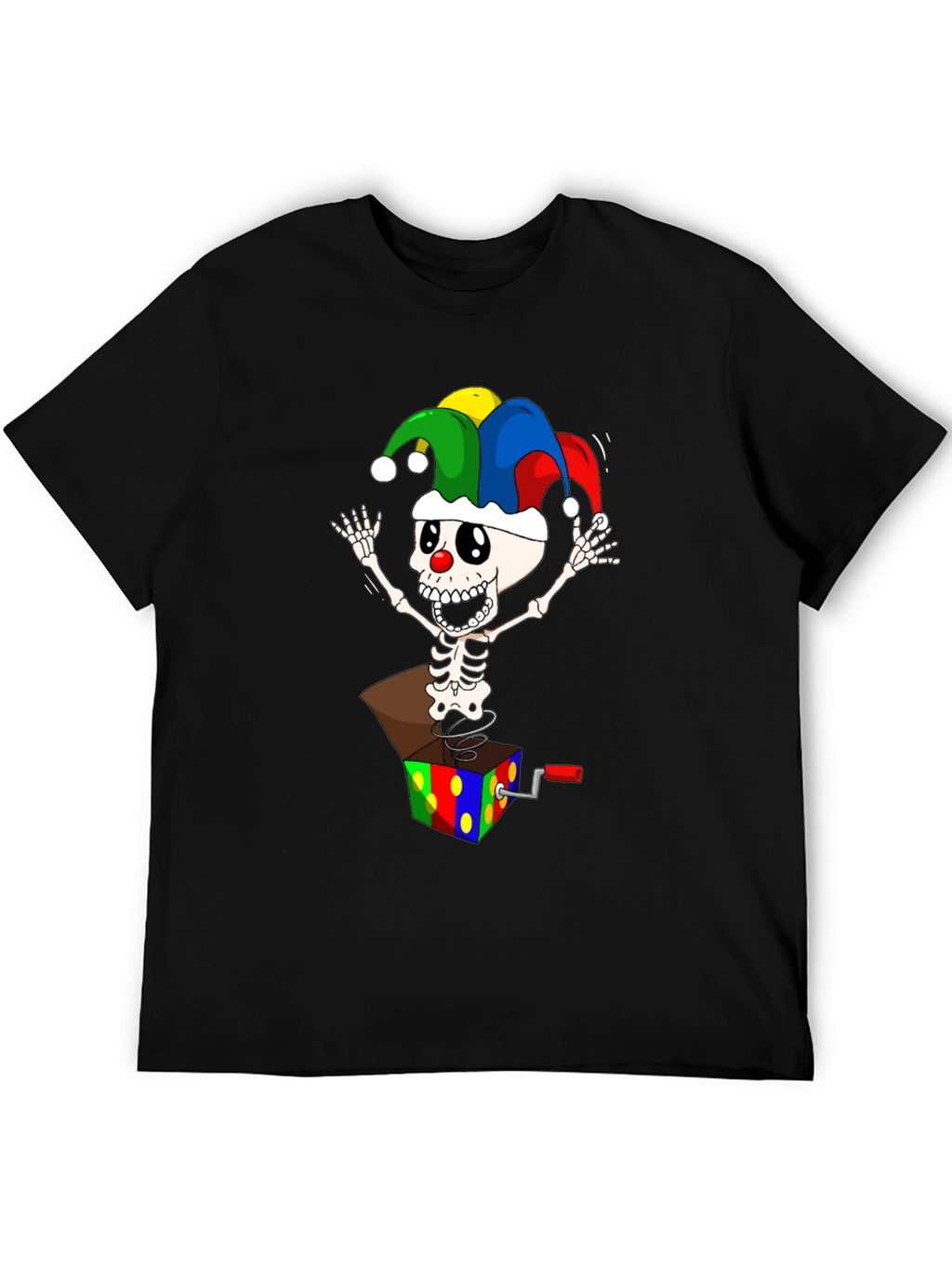 Skeleton Jack-in-the-Box T-Shirt