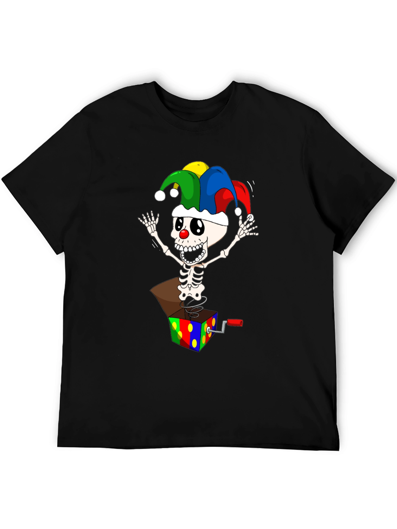 Skeleton Jack-in-the-Box T-Shirt