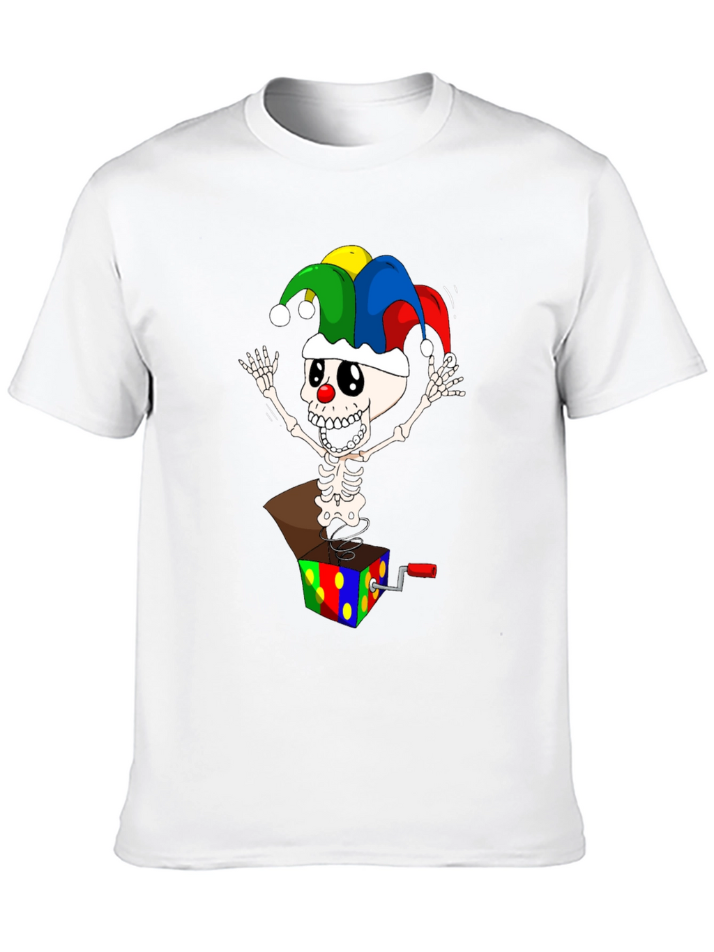 Skeleton Jack-in-the-Box T-Shirt