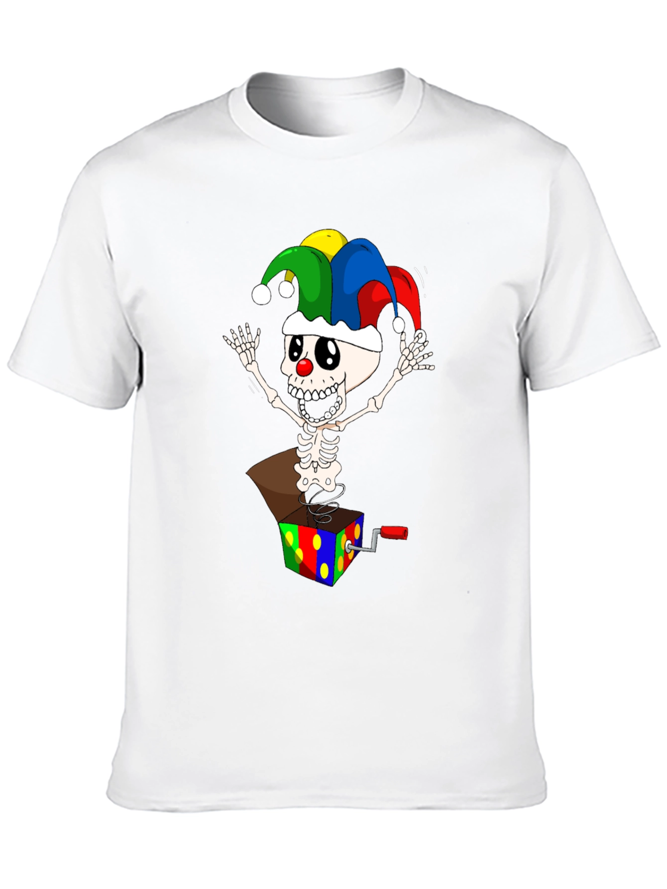 Skeleton Jack-in-the-Box T-Shirt