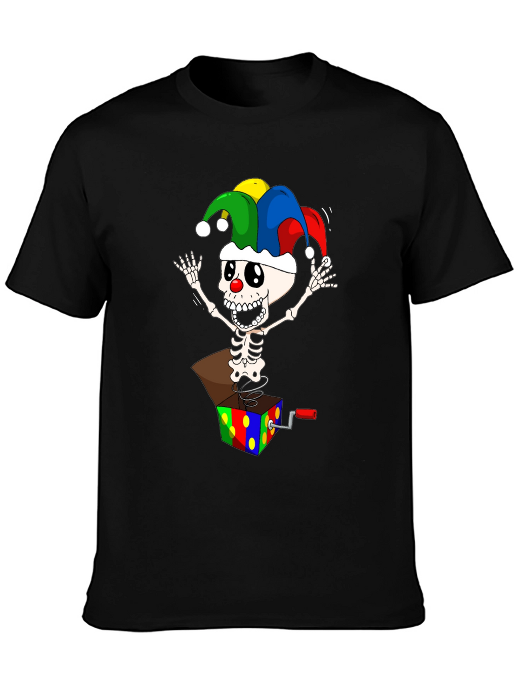 Skeleton Jack-in-the-Box T-Shirt