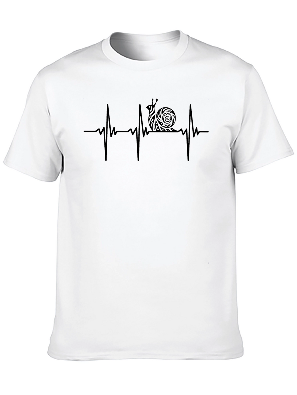 Snail Heartbeat Graphic T-Shirt