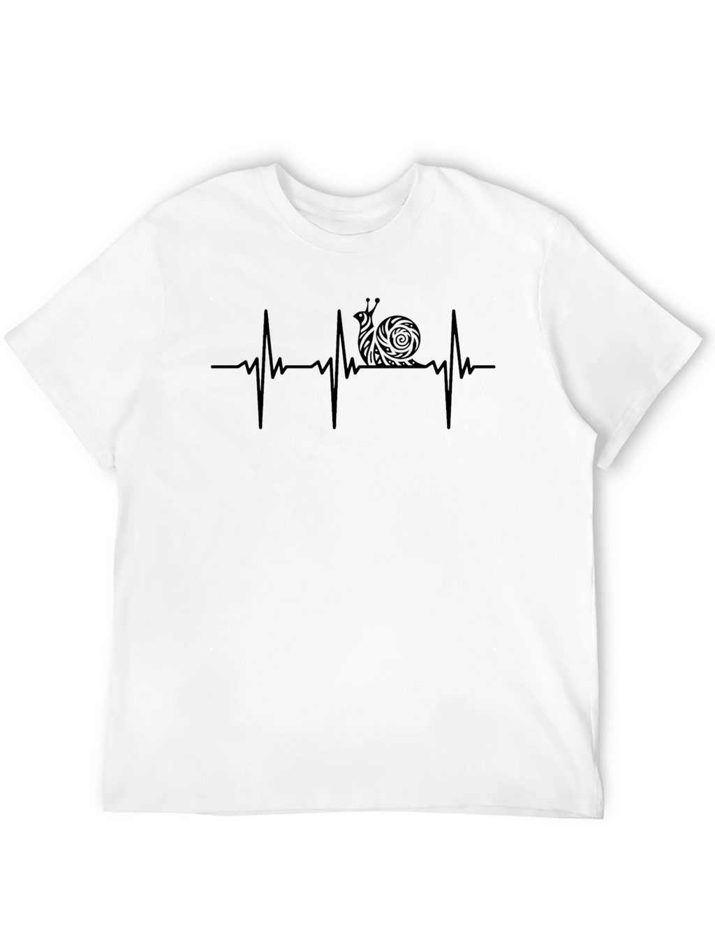 Snail Heartbeat Graphic T-Shirt