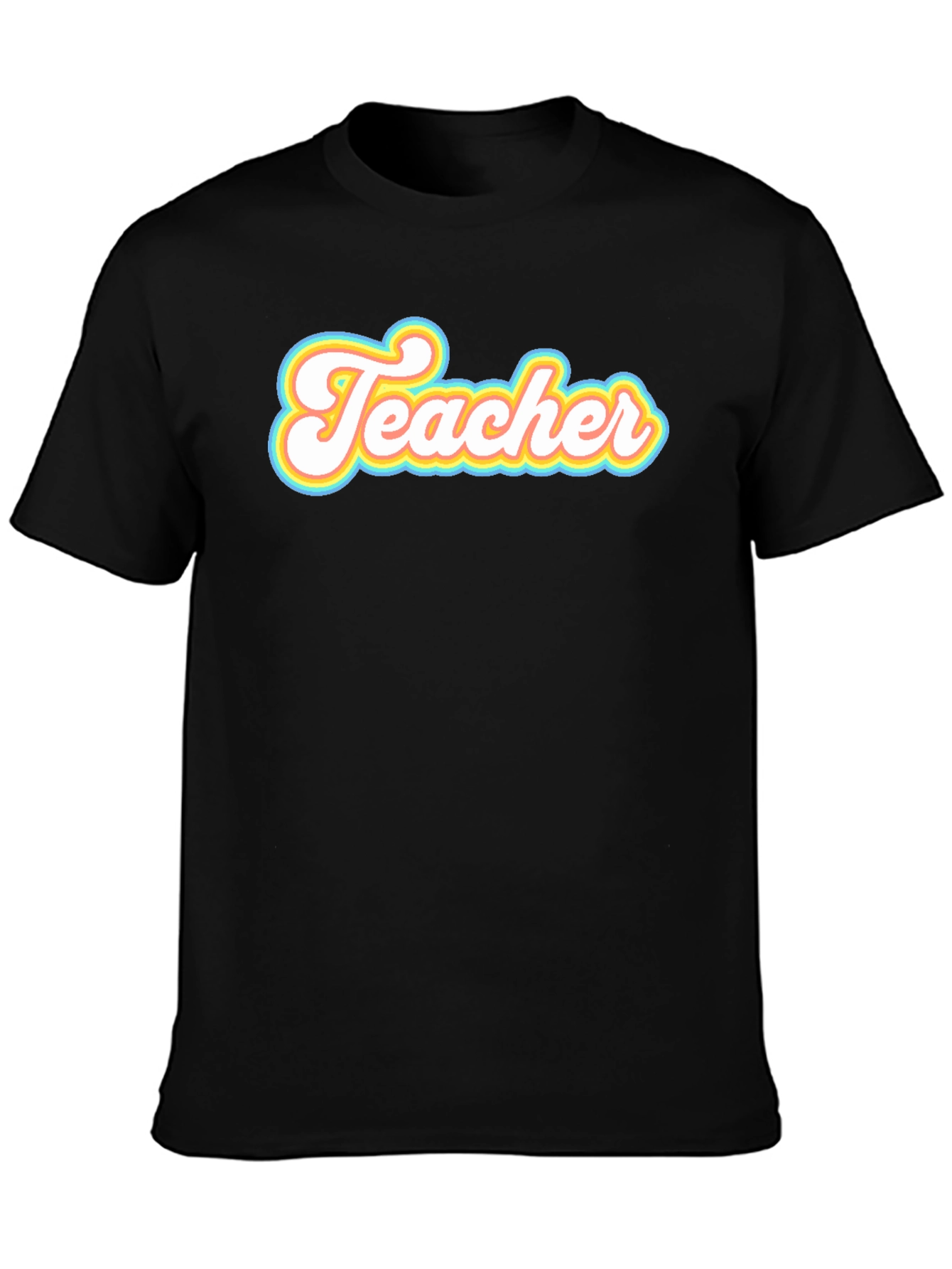 Retro Teacher T-Shirt - Vintage Style