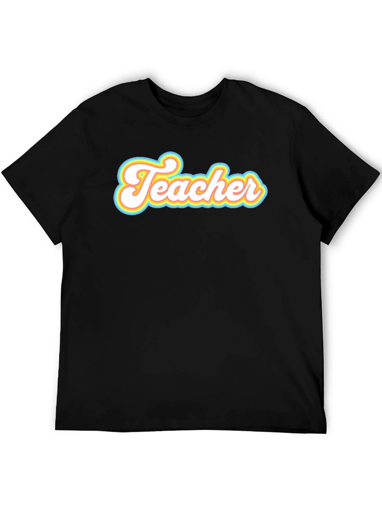 Retro Teacher T-Shirt - Vintage Style