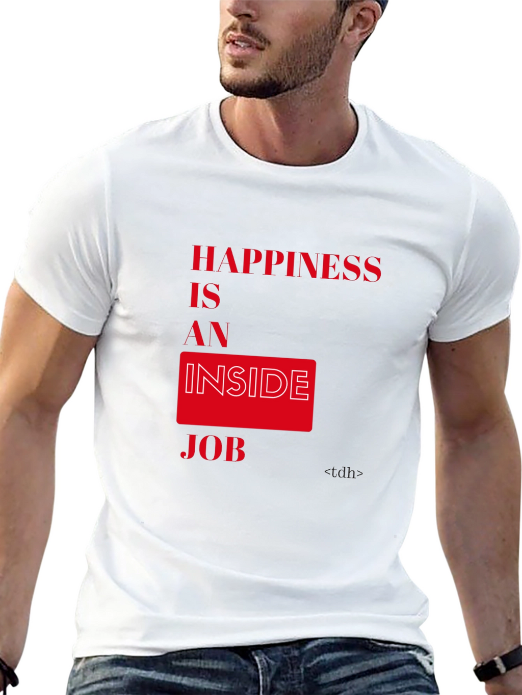 Happiness is an Inside Job Graphic Tee