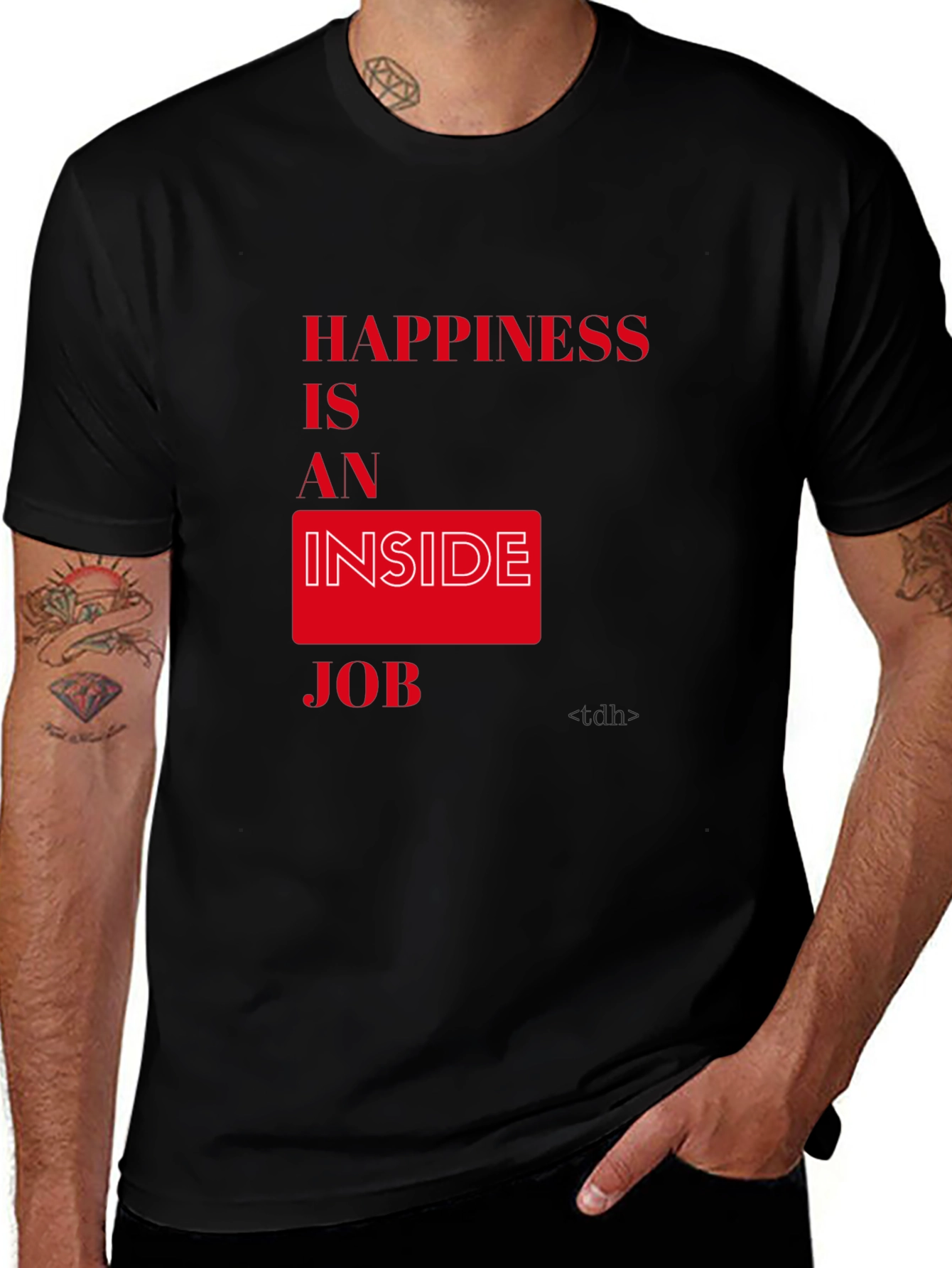 Happiness is an Inside Job Graphic Tee