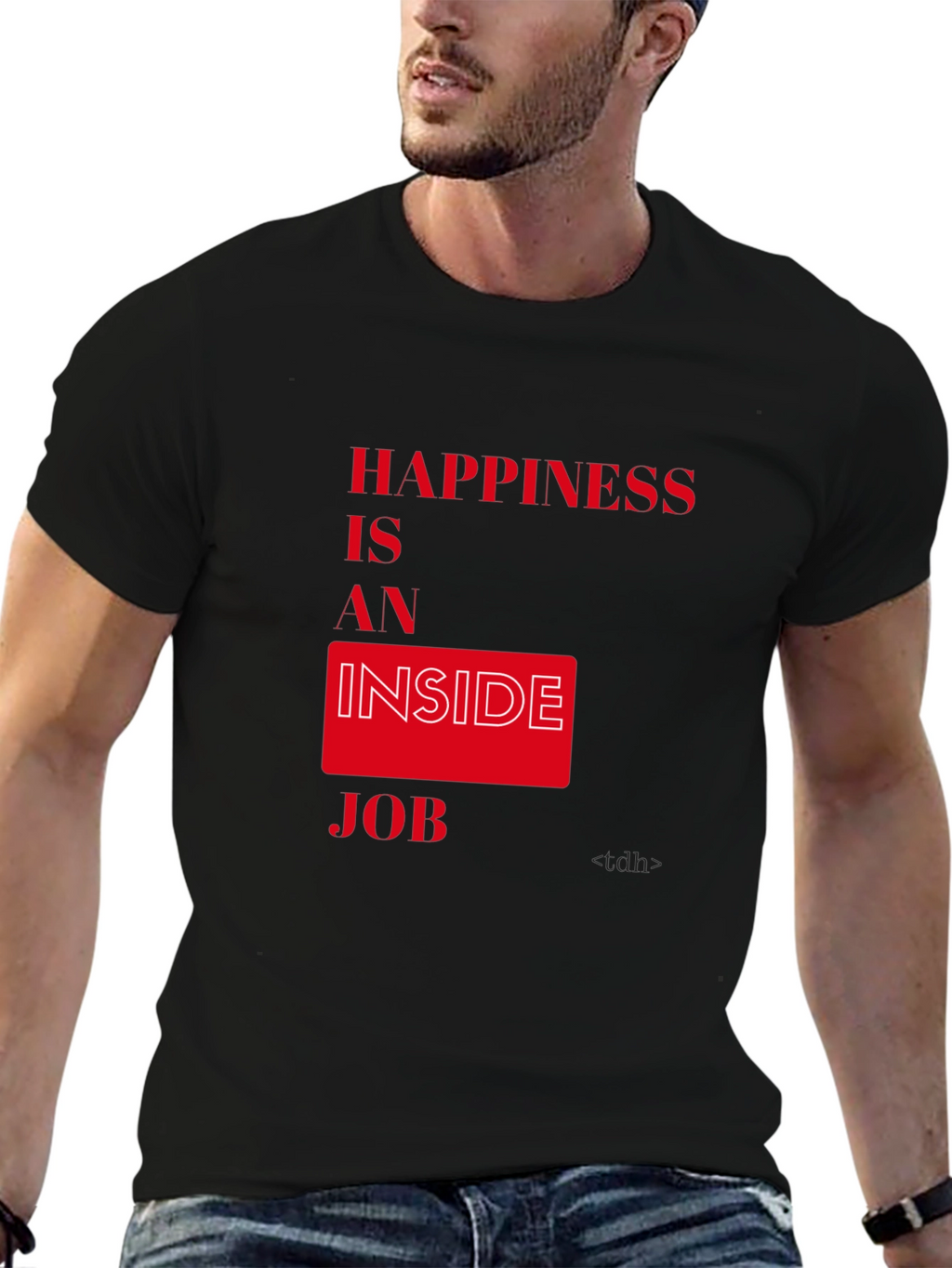 Happiness is an Inside Job Graphic Tee