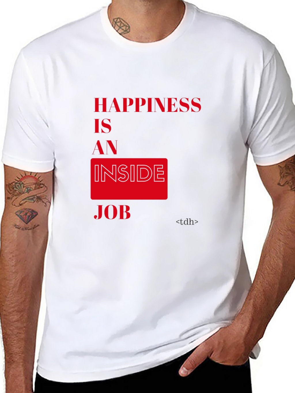 Happiness is an Inside Job Graphic Tee