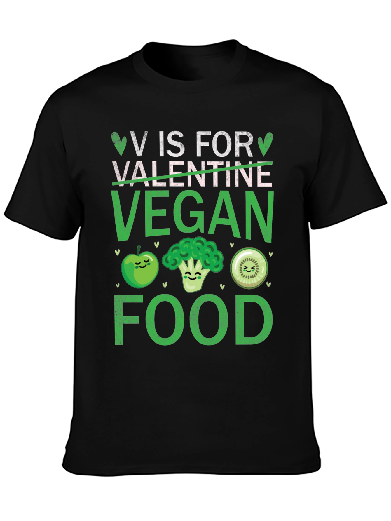 Vegan Valentine Food T-Shirt