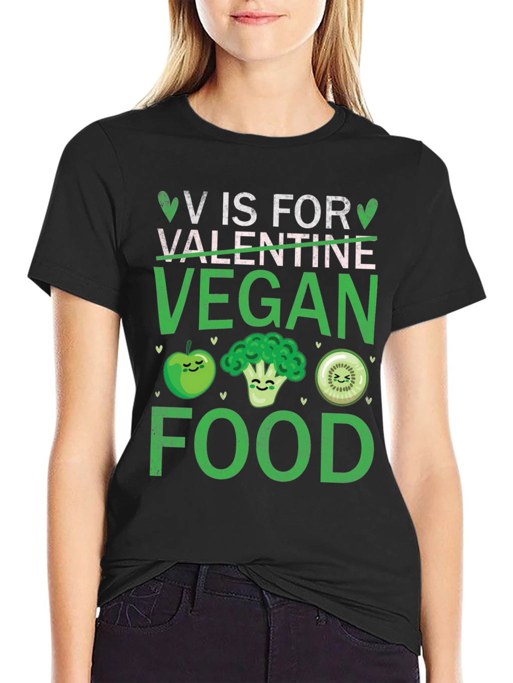 Vegan Valentine Food T-Shirt