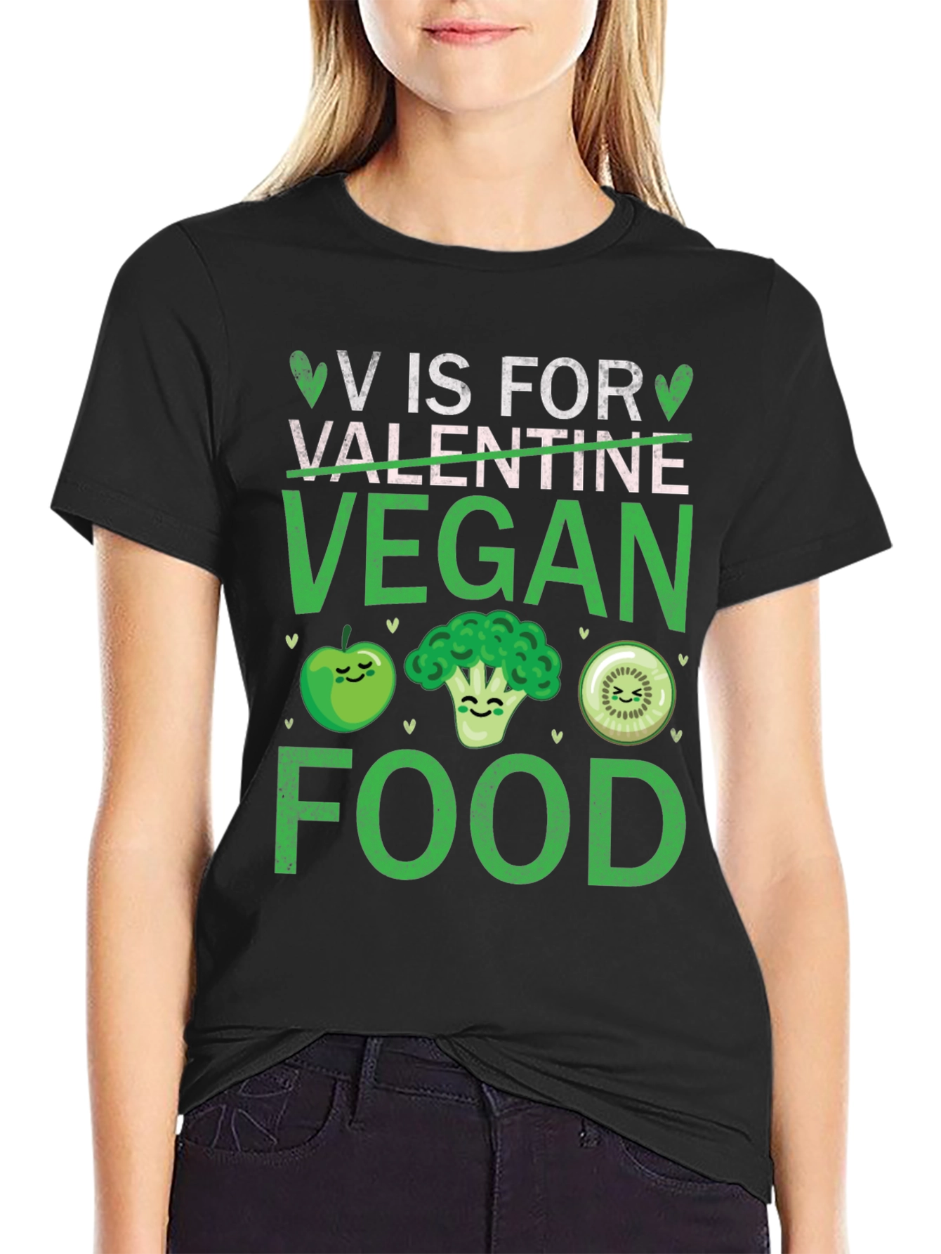 Vegan Valentine Food T-Shirt