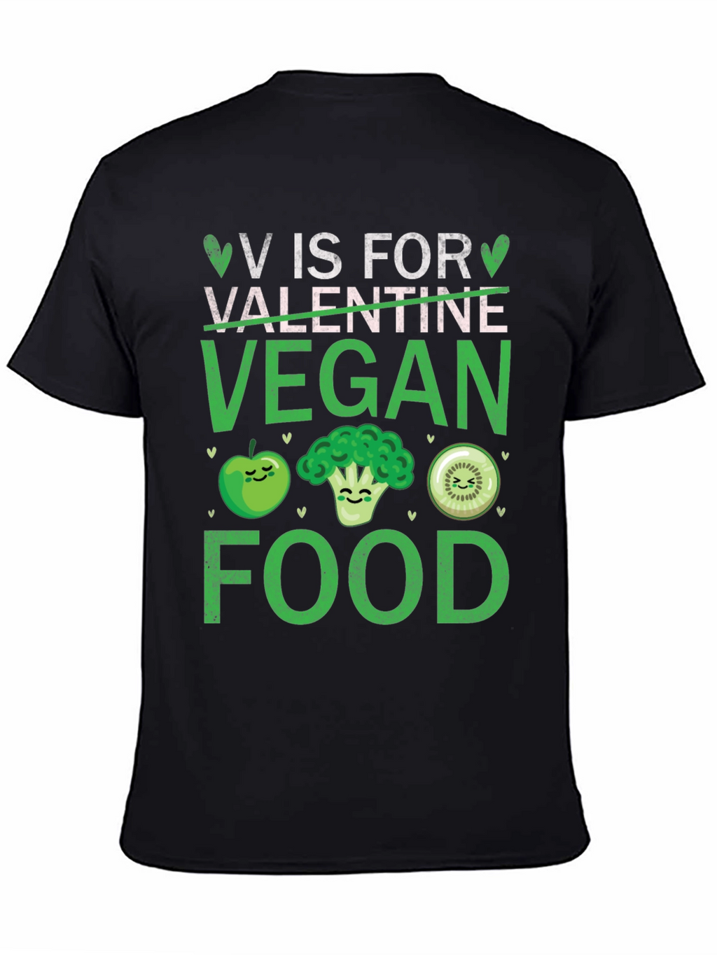 Vegan Valentine Food T-Shirt