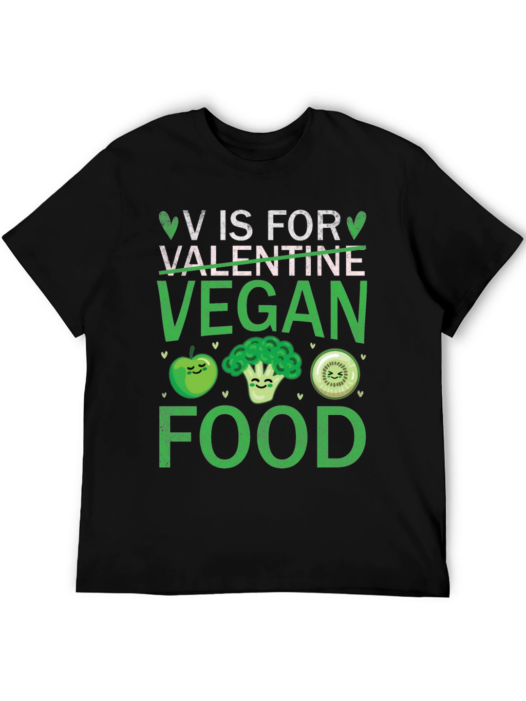 Vegan Valentine Food T-Shirt
