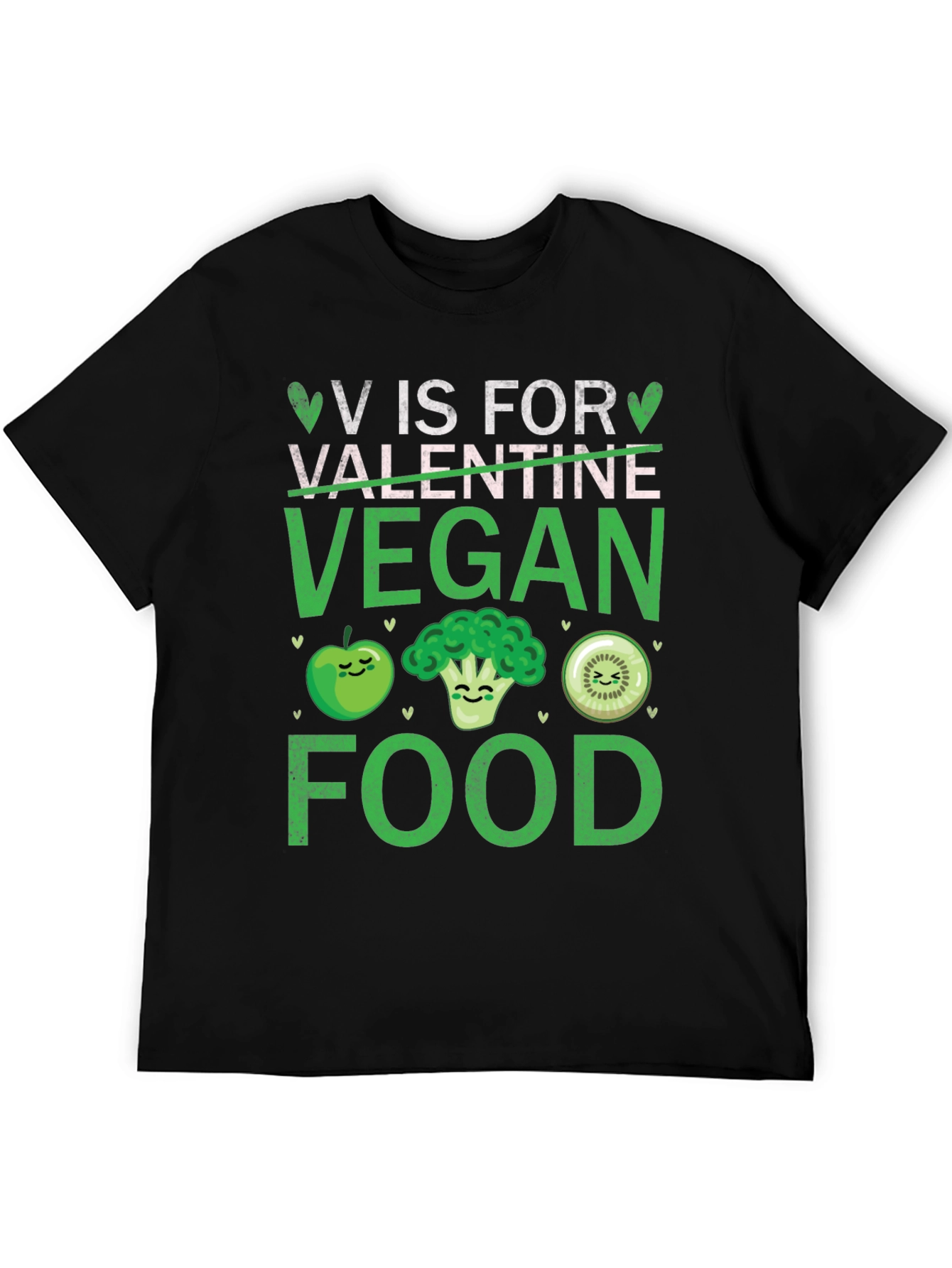 Vegan Valentine Food T-Shirt
