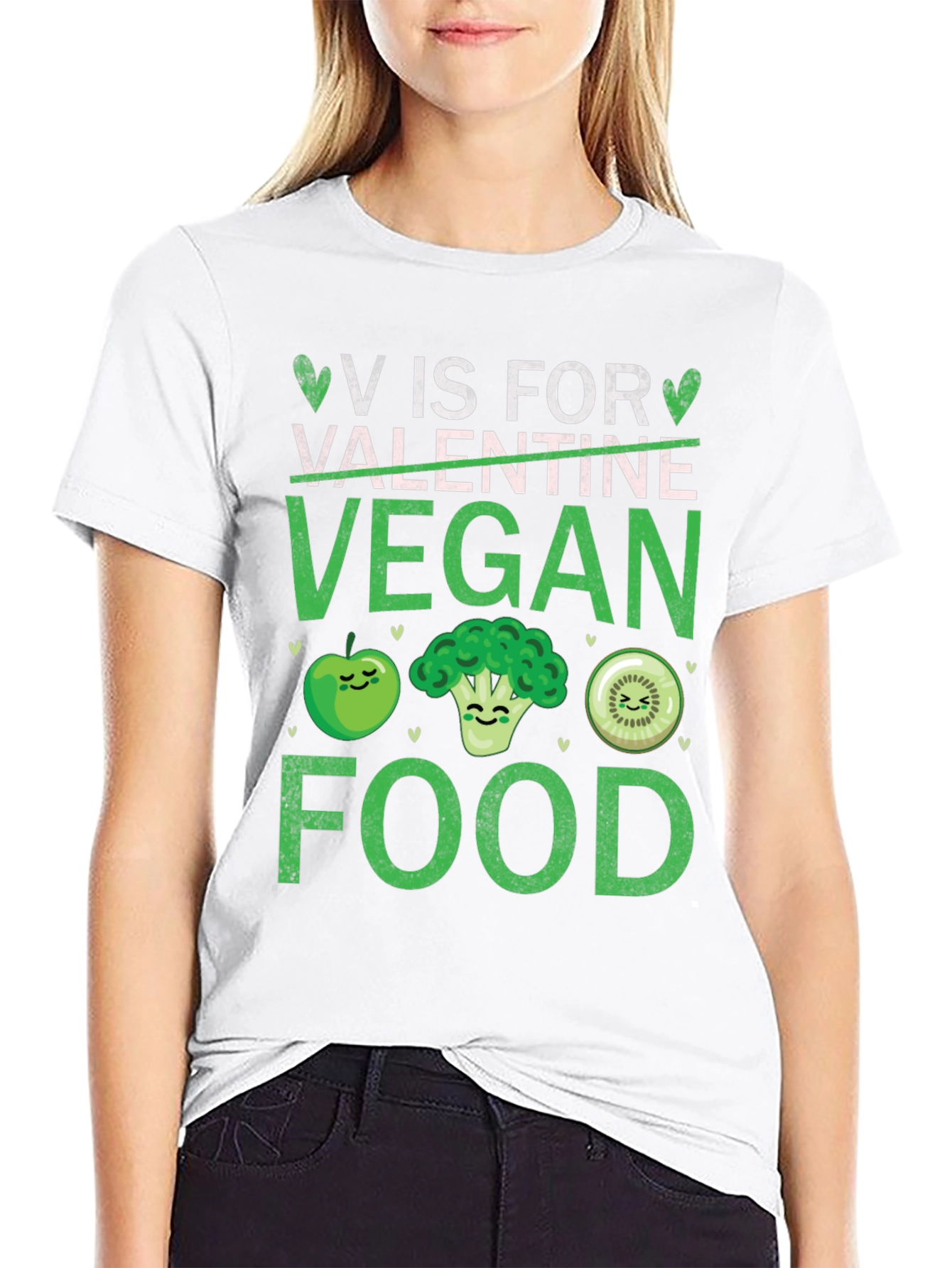 Vegan Valentine Food T-Shirt